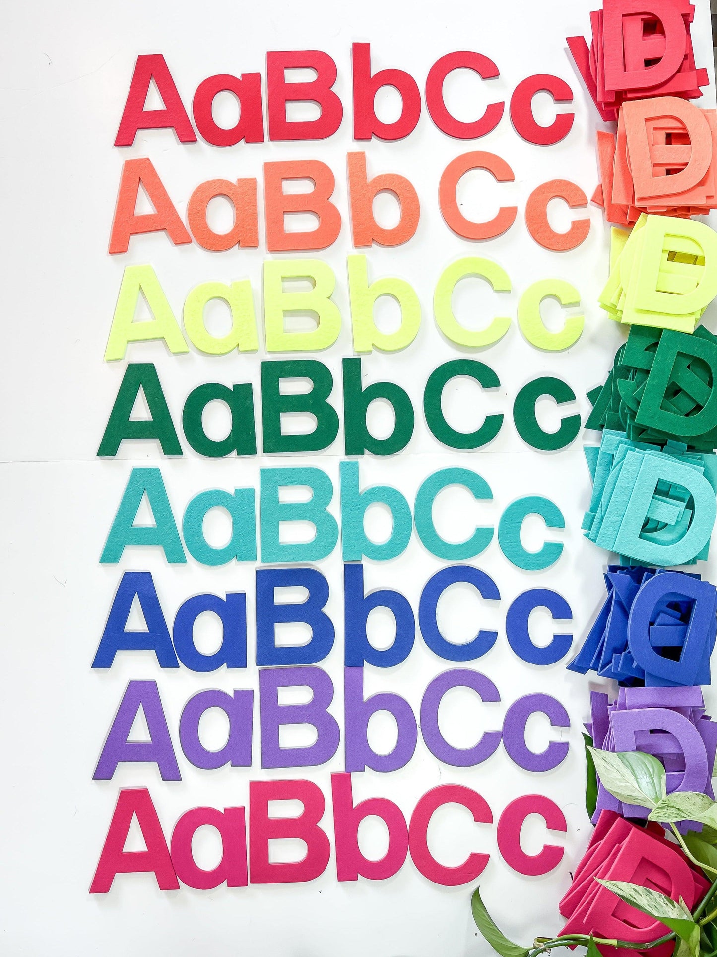 Alphabet Letters Felt