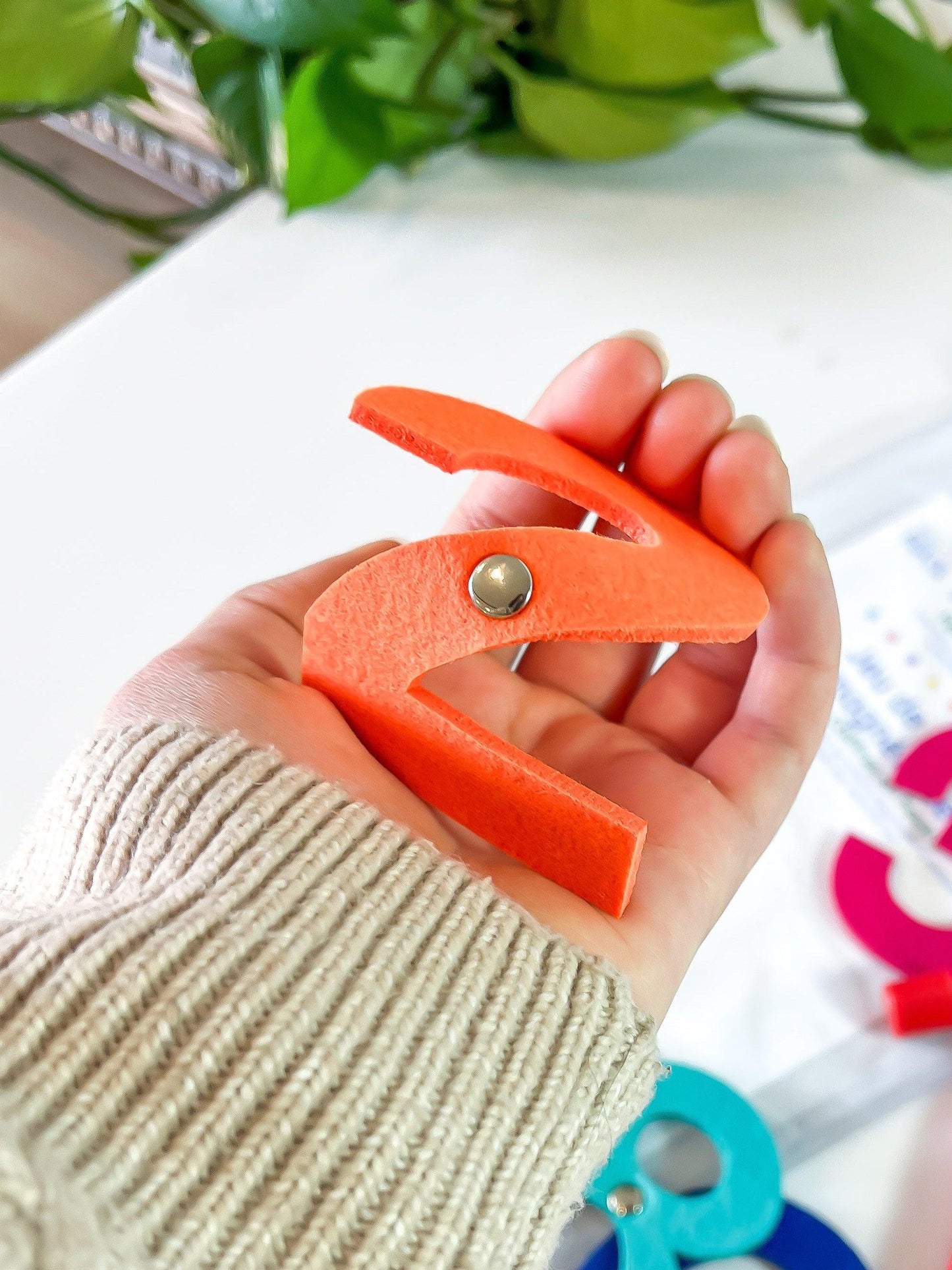 Felt Numbers Fishing Game