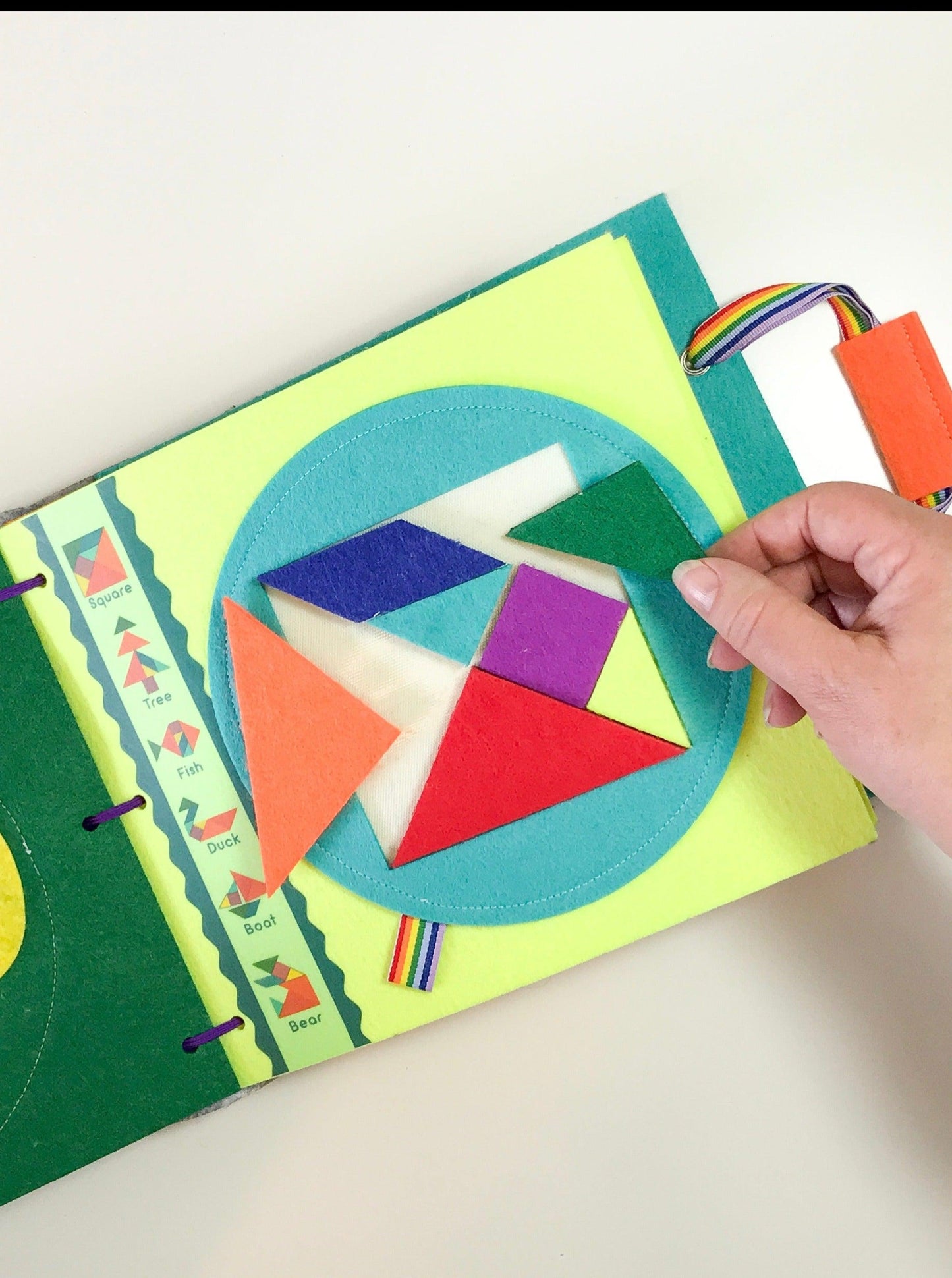tangram quiet book