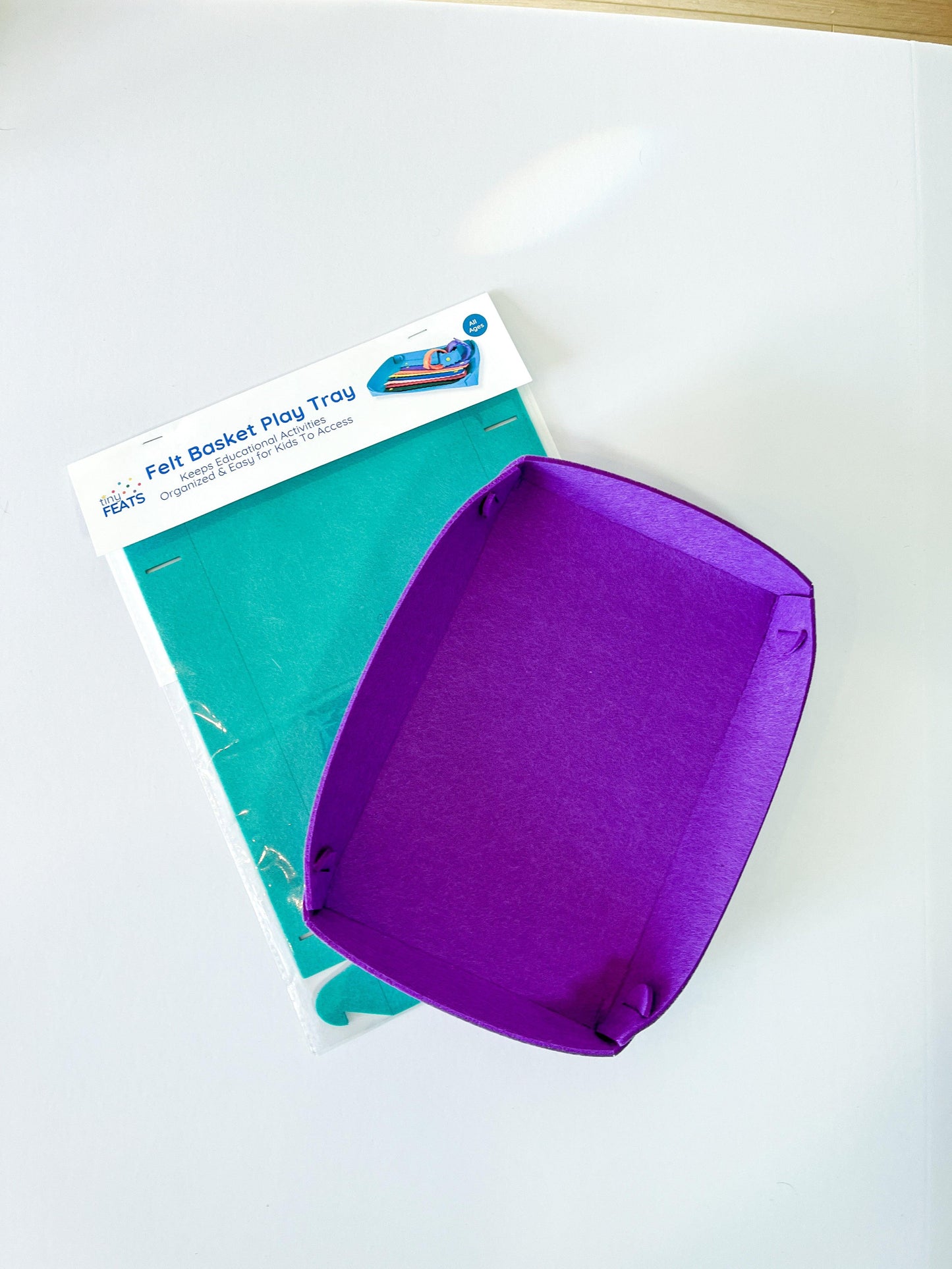 Felt Basket Play Tray