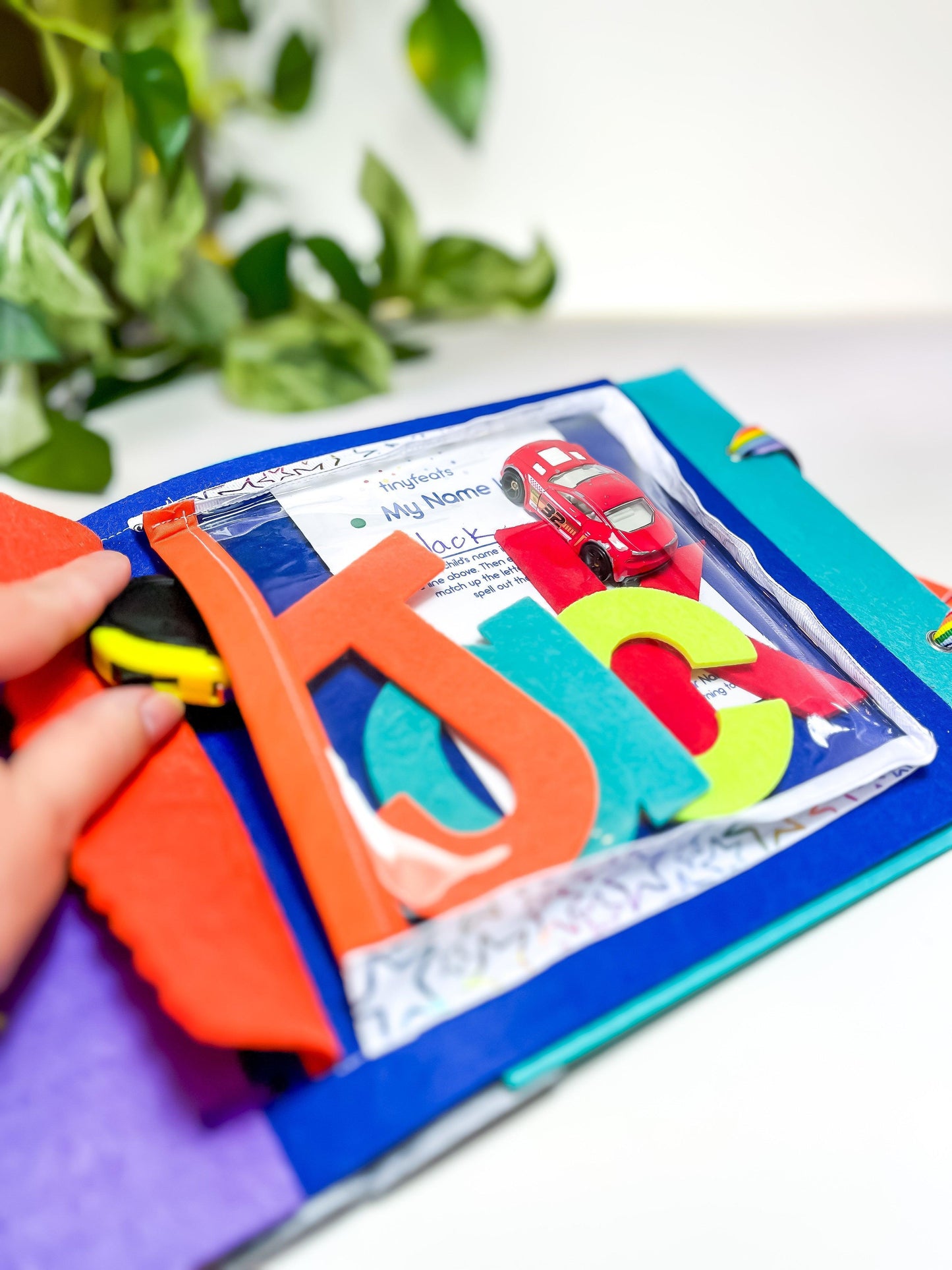 Toddler Quiet Book - tinyfeats