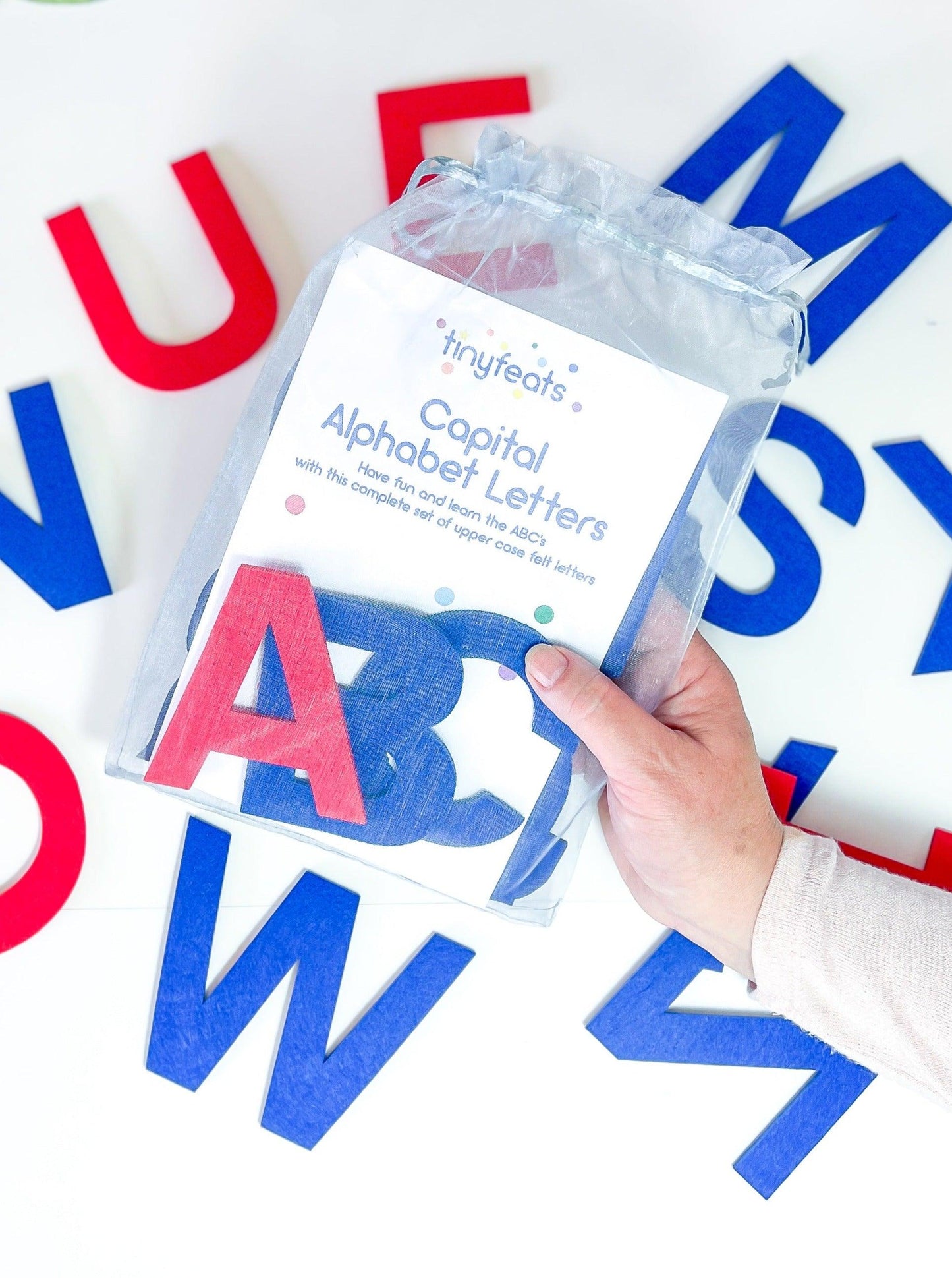 Montessori Capital letters set felt