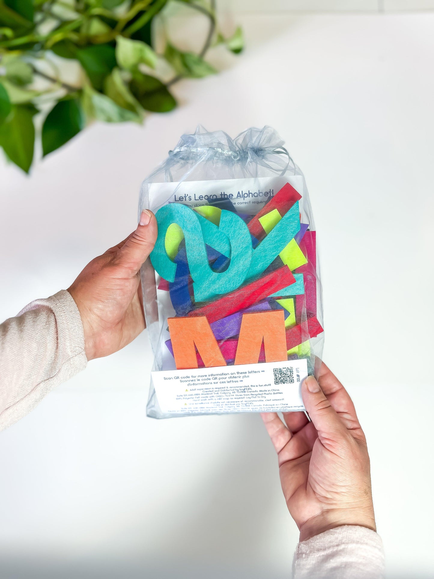Alphabet toys for classroom