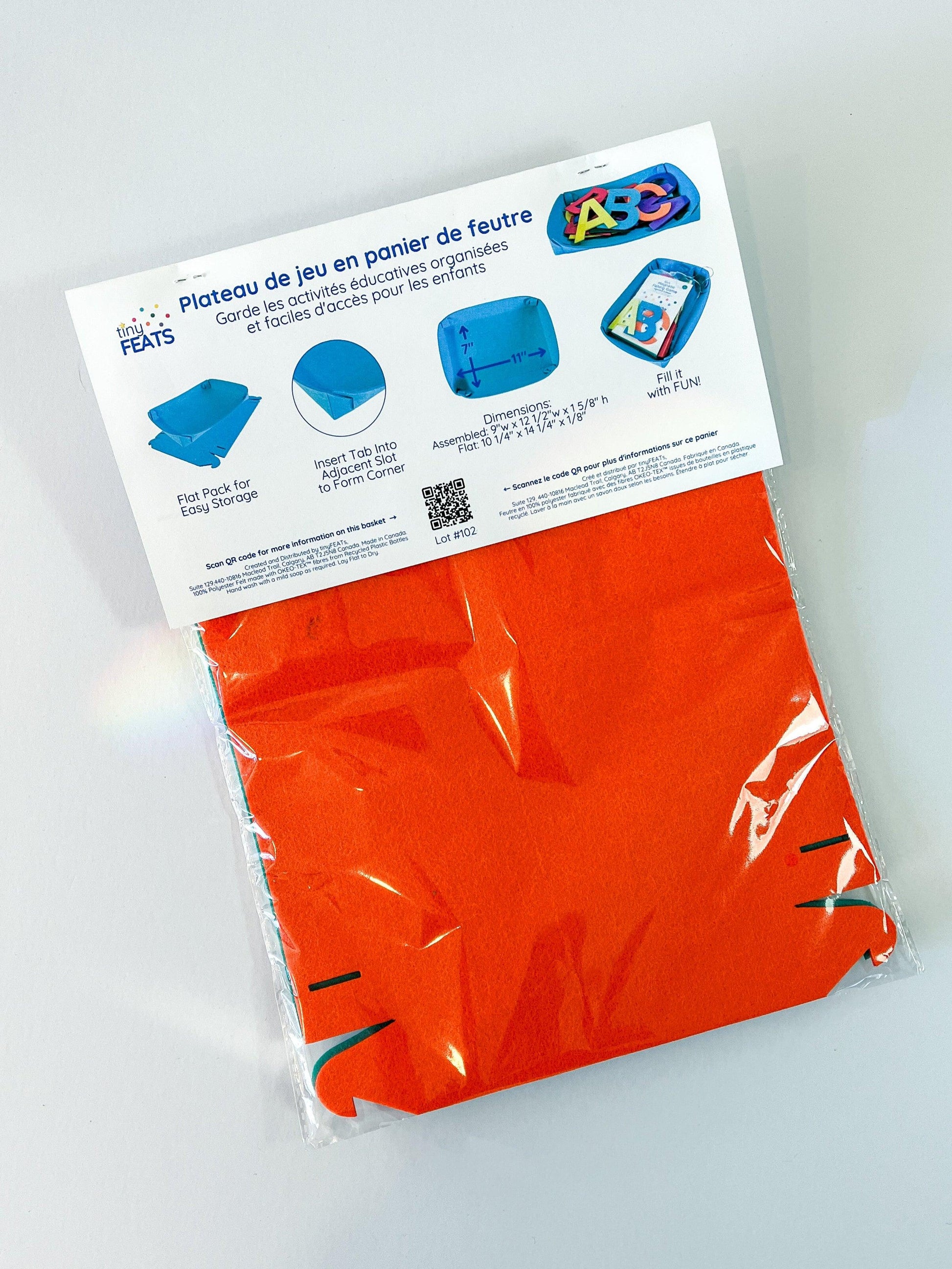 Preschool Activity Tray