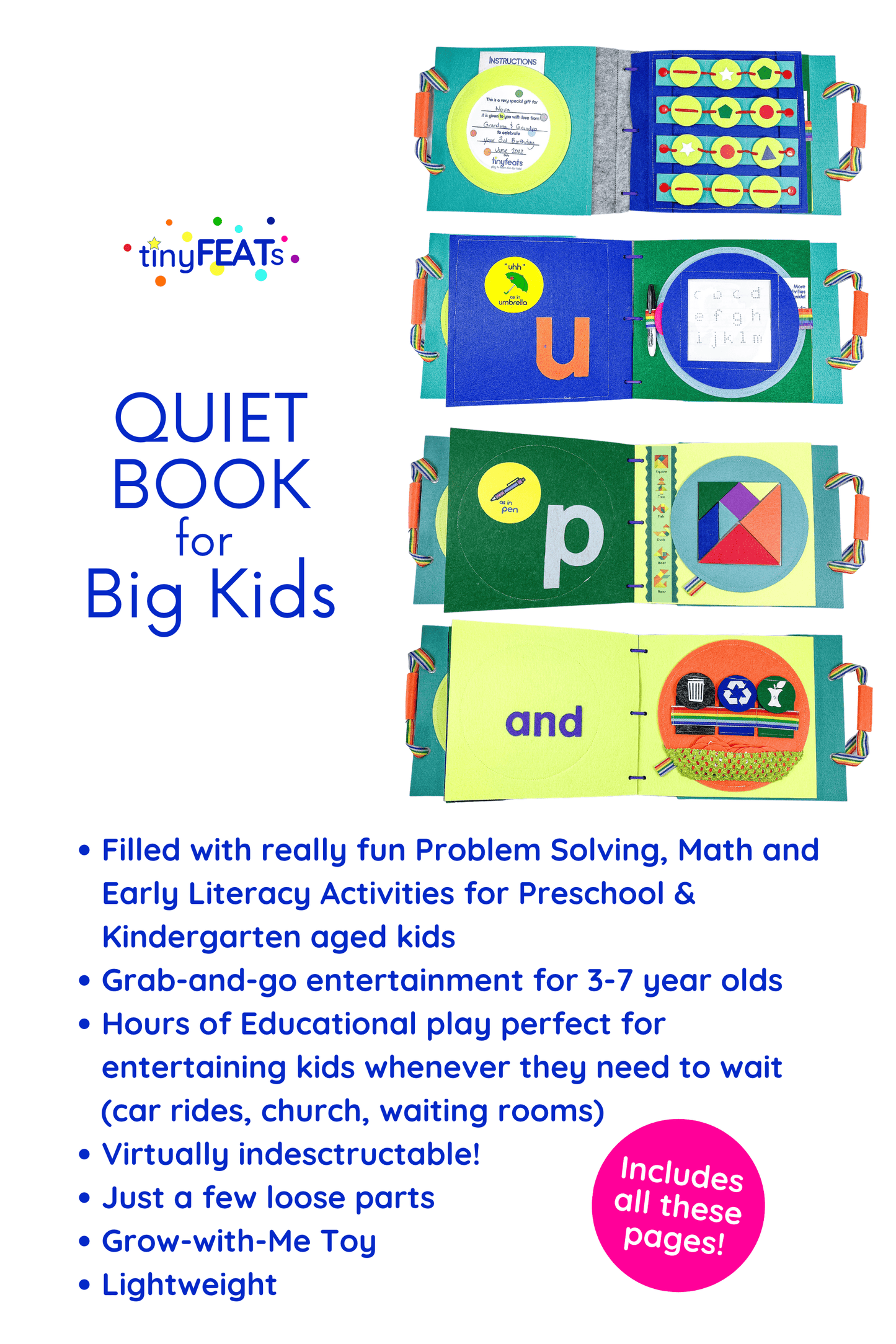 quiet books - tinyfeats