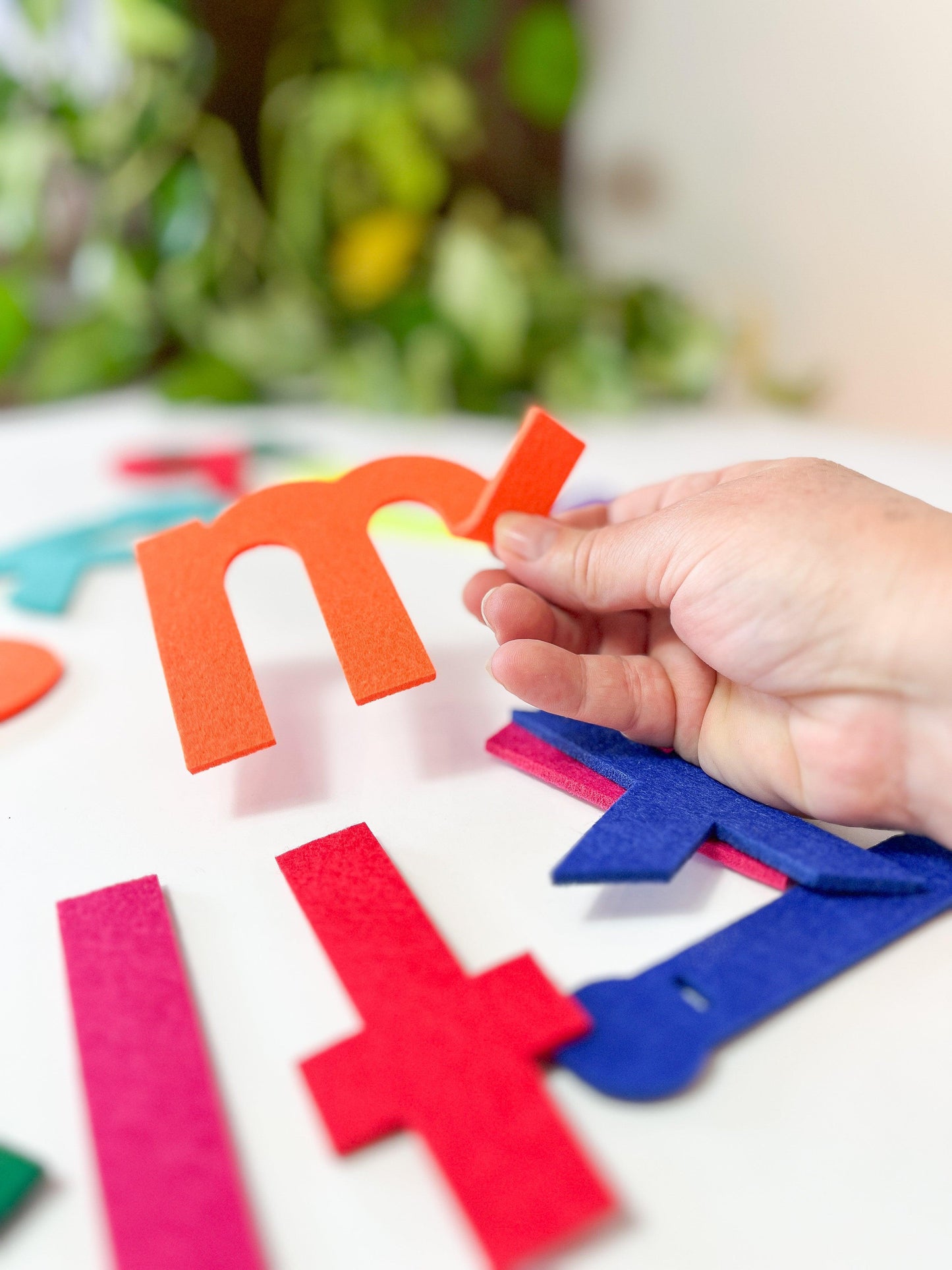 alphabet letters felt