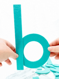 Deconstructed Alphabet Parts - tinyfeats