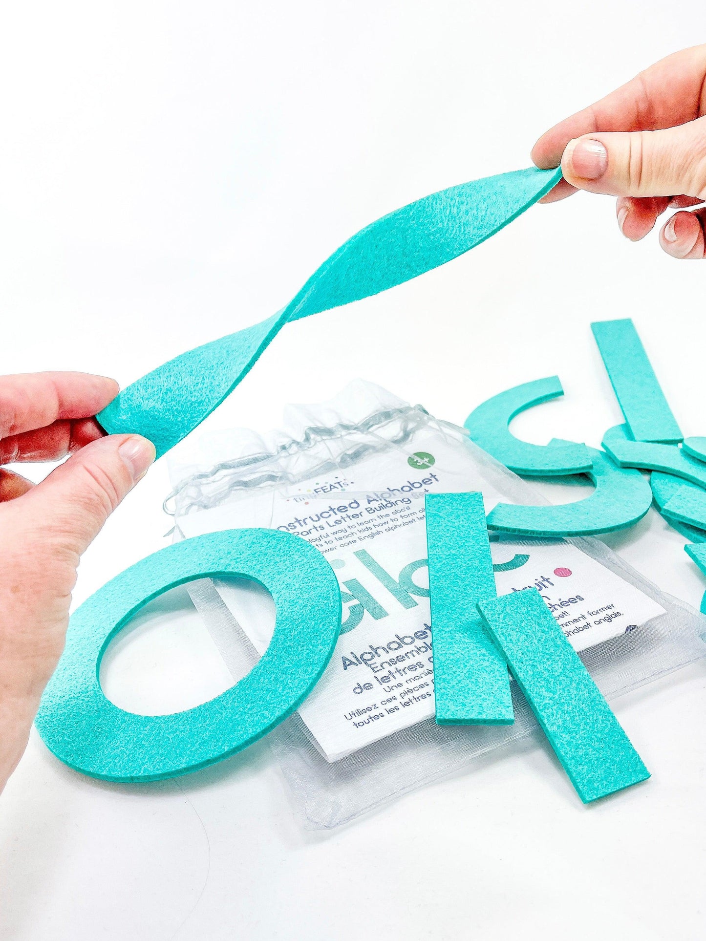 Deconstructed Alphabet Parts - tinyfeats