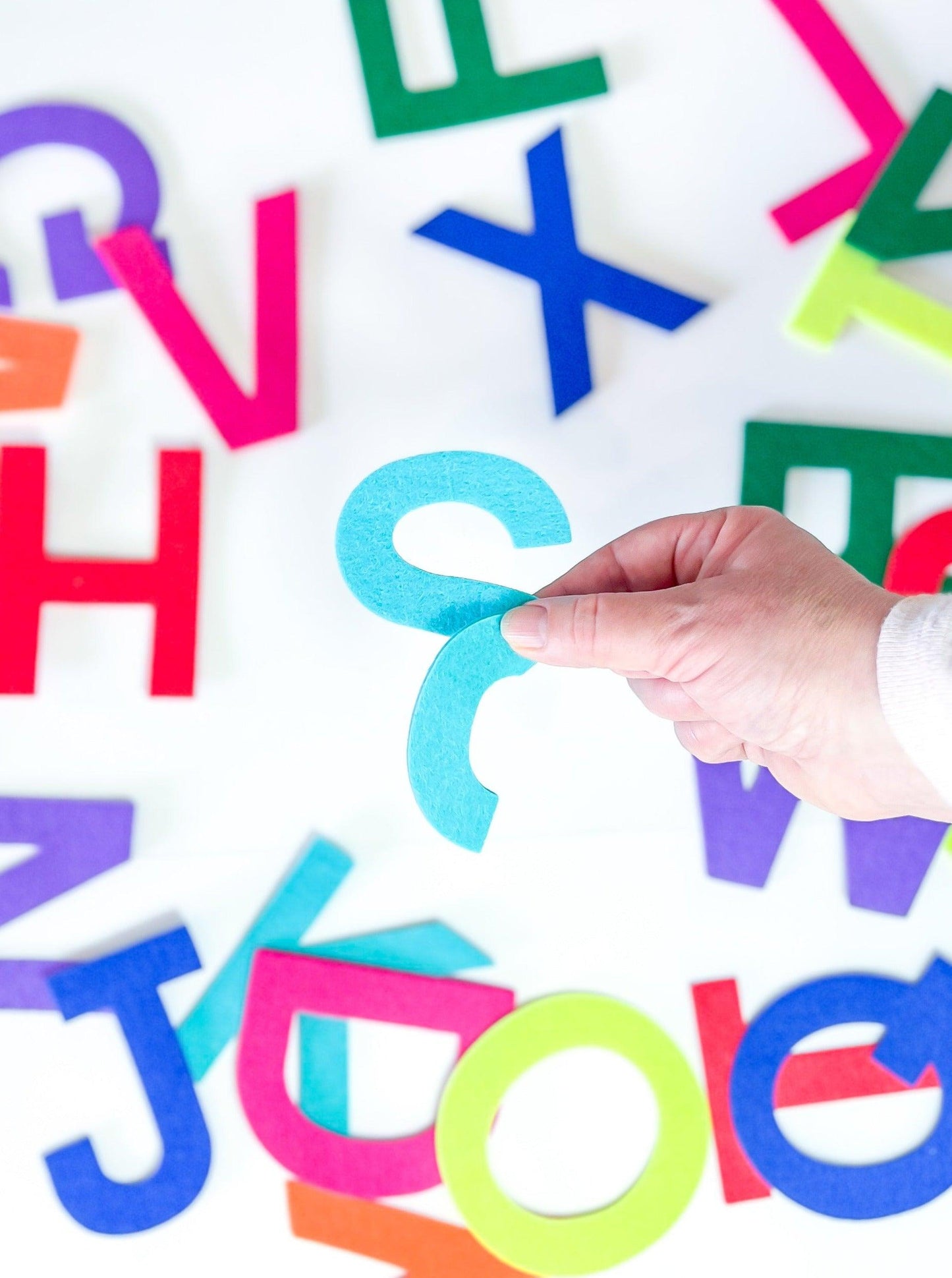 felt alphabet letters capital alphabets