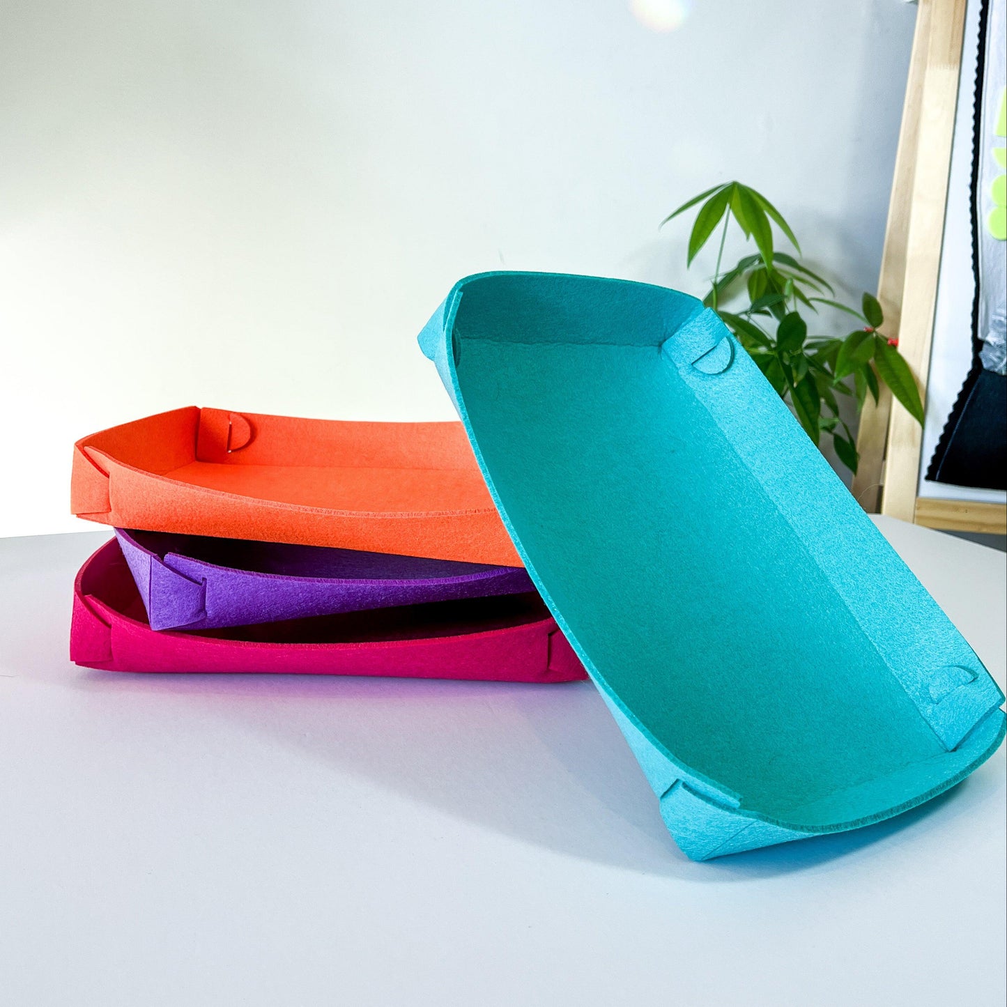 felt baskets for toy storage