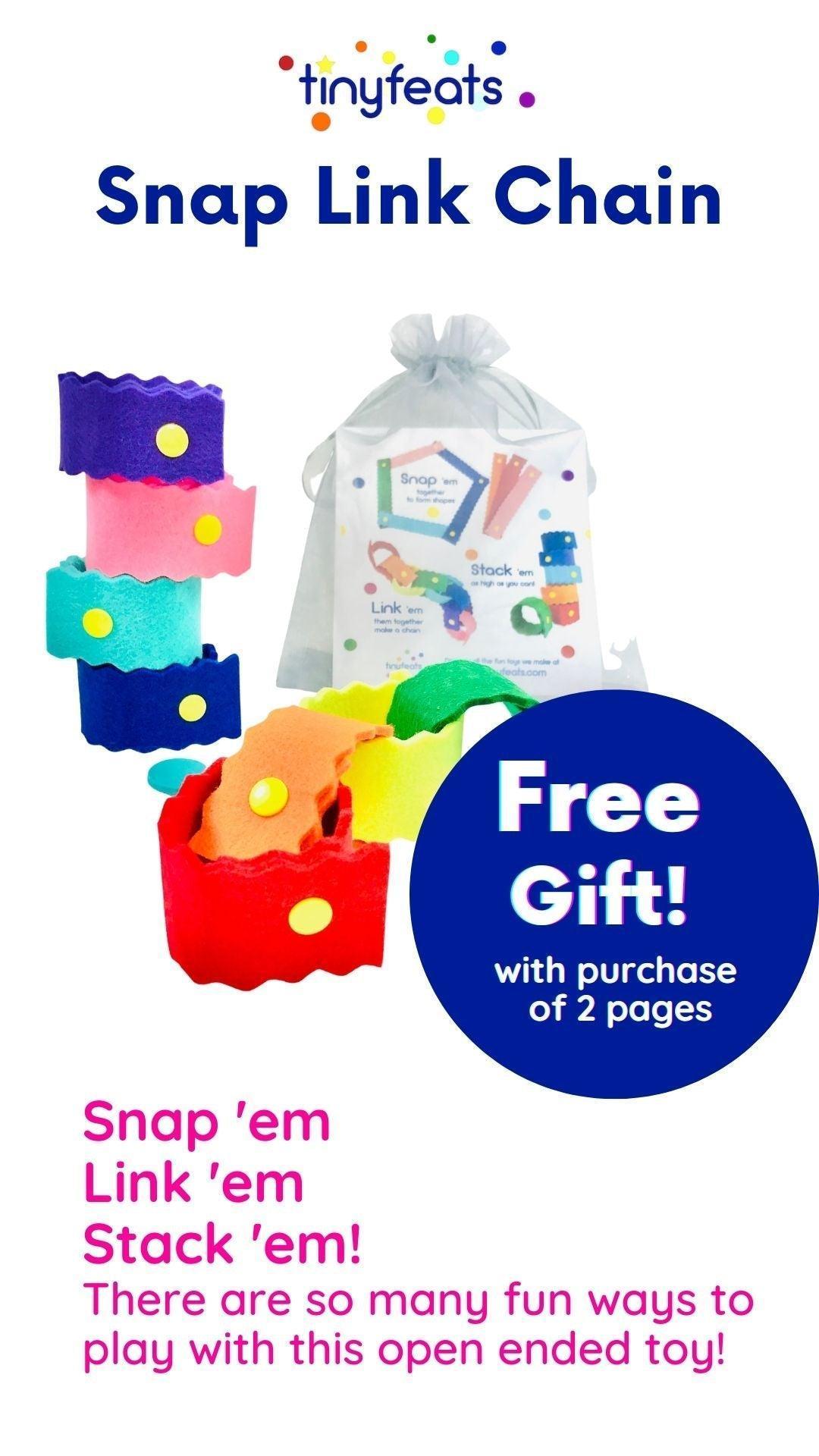 Baby Quiet Book Add-On Pages Bonus - tinyfeats
