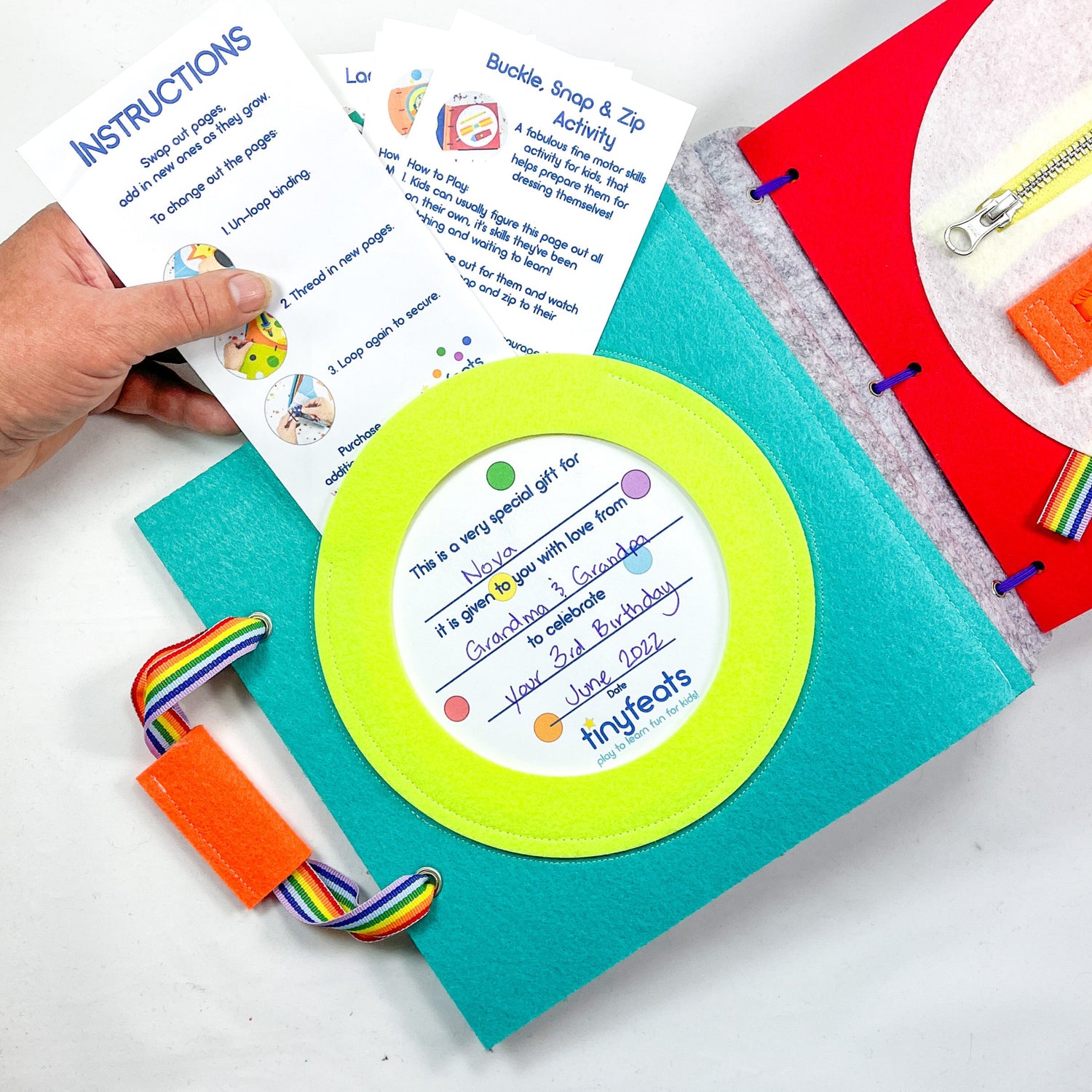 Keepsake childrens book with inscrption