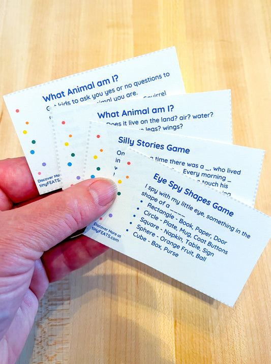 Entertain Kids On-The-Go with these No-Prep Activities! - tinyfeats