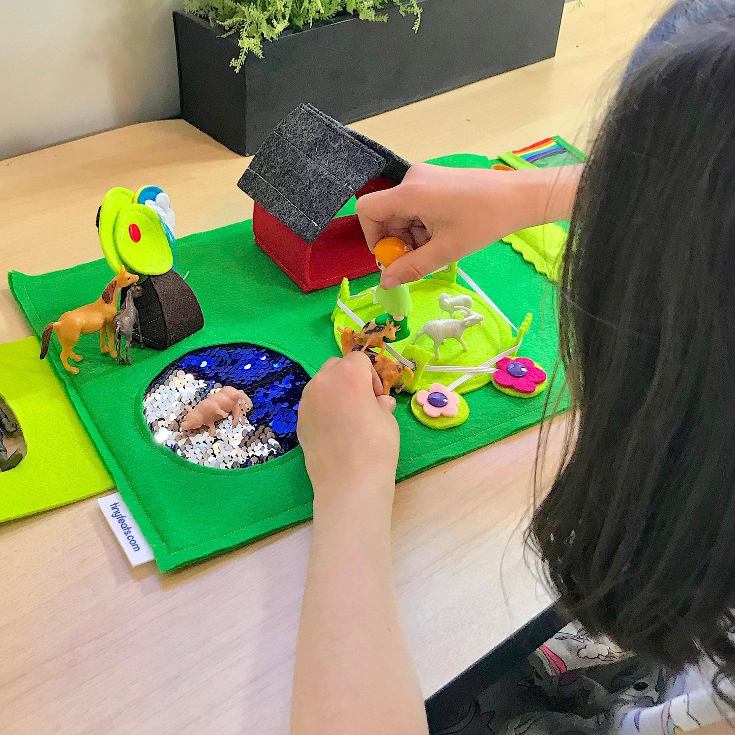 farm toys playscape