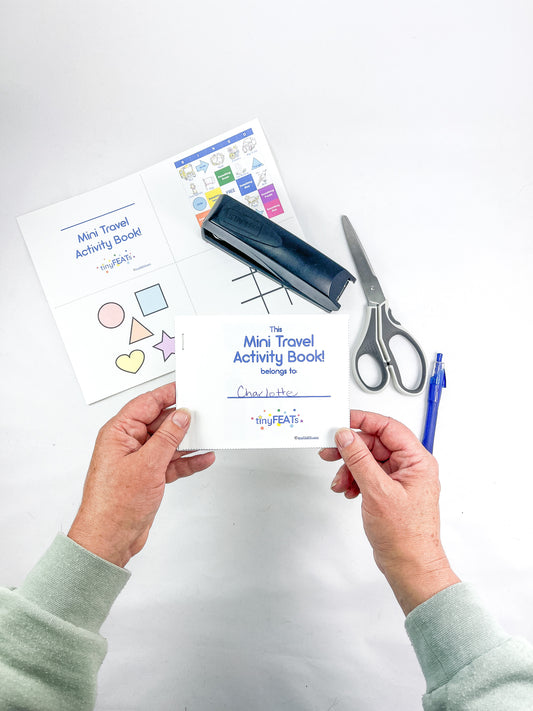 Travel Activity Book Printable for Kids