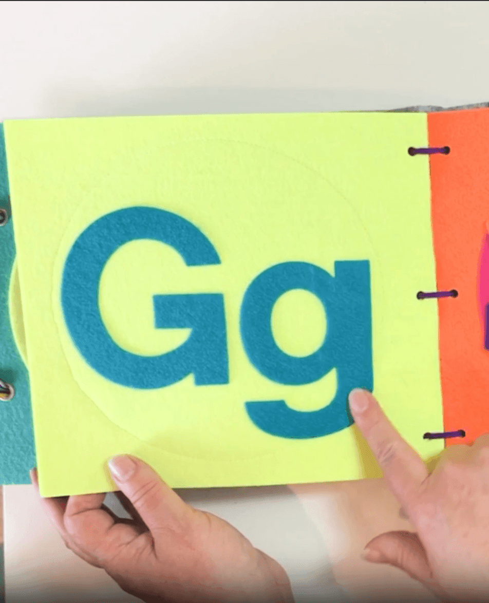 Recycling Quiet Book Page - tinyfeats
