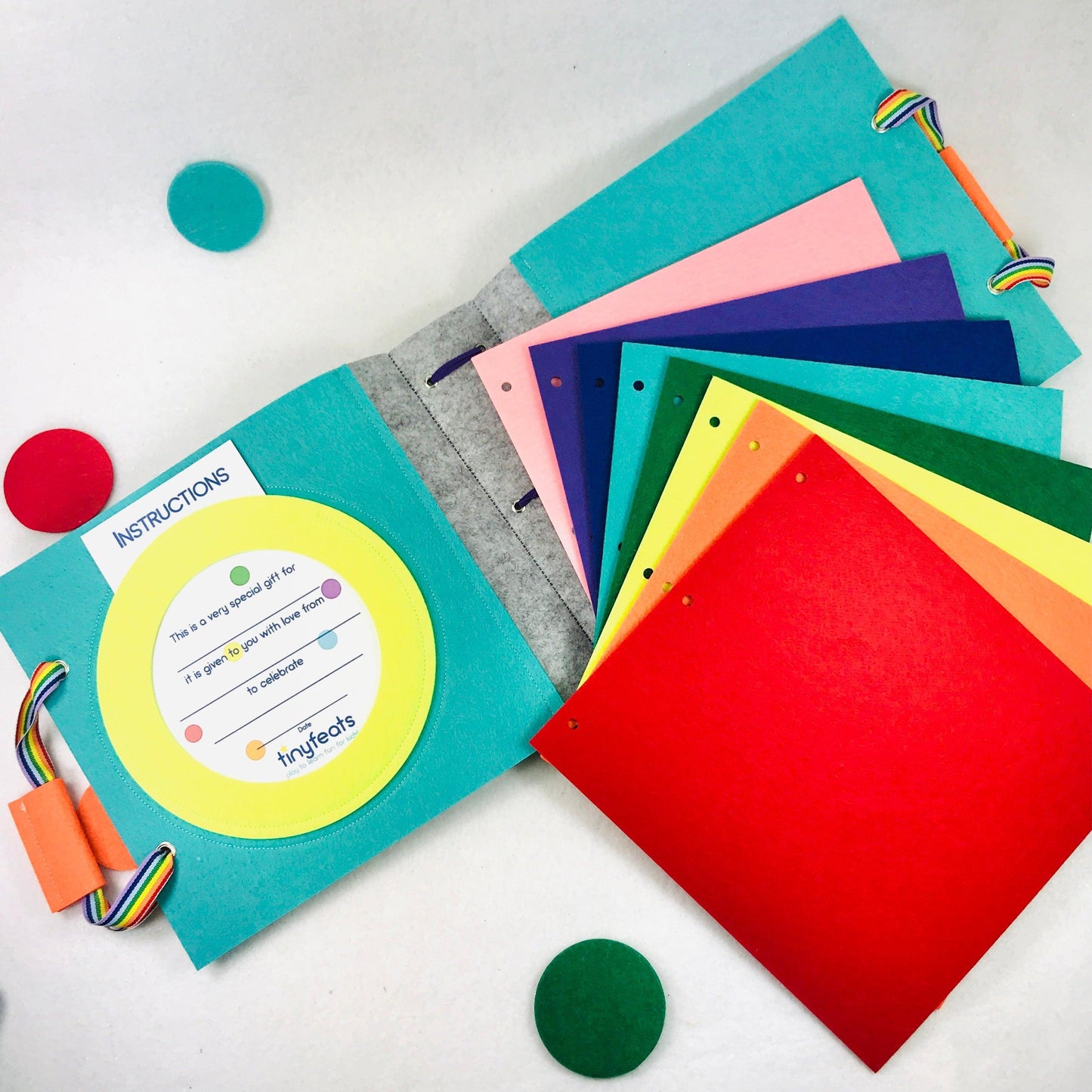 DIY Quiet Book Kit - tinyfeats