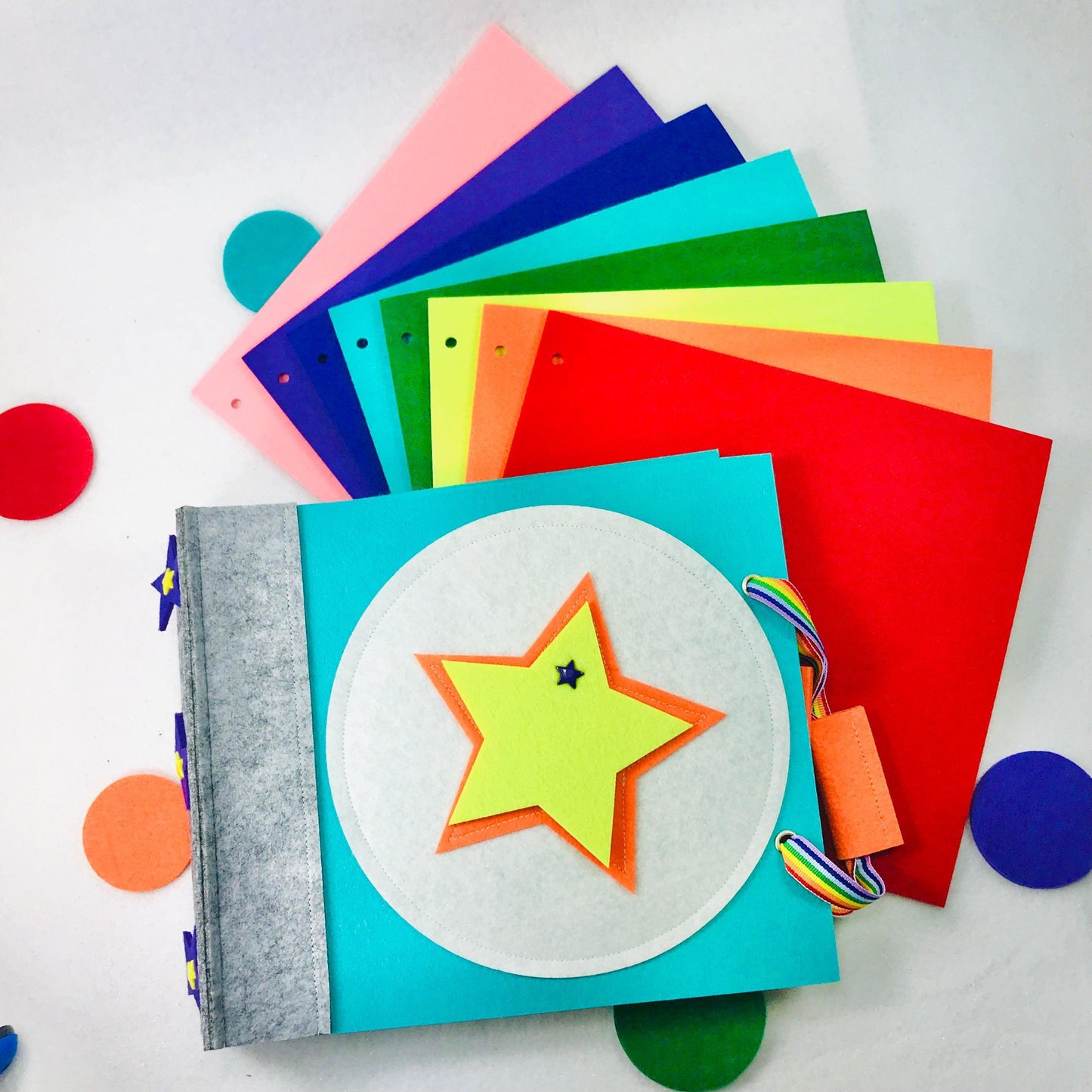DIY Quiet Book Kit - tinyfeats