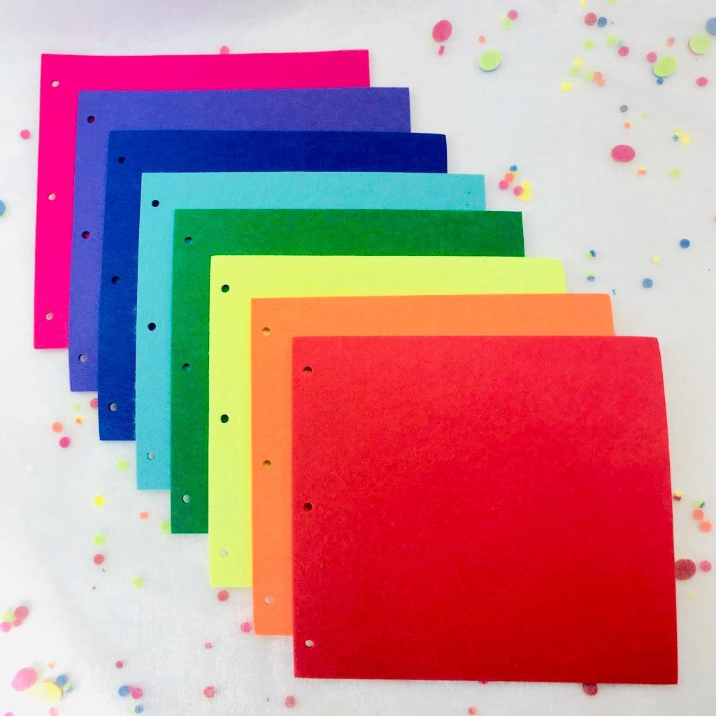 Blank Pages for DIY Quiet Books - tinyfeats