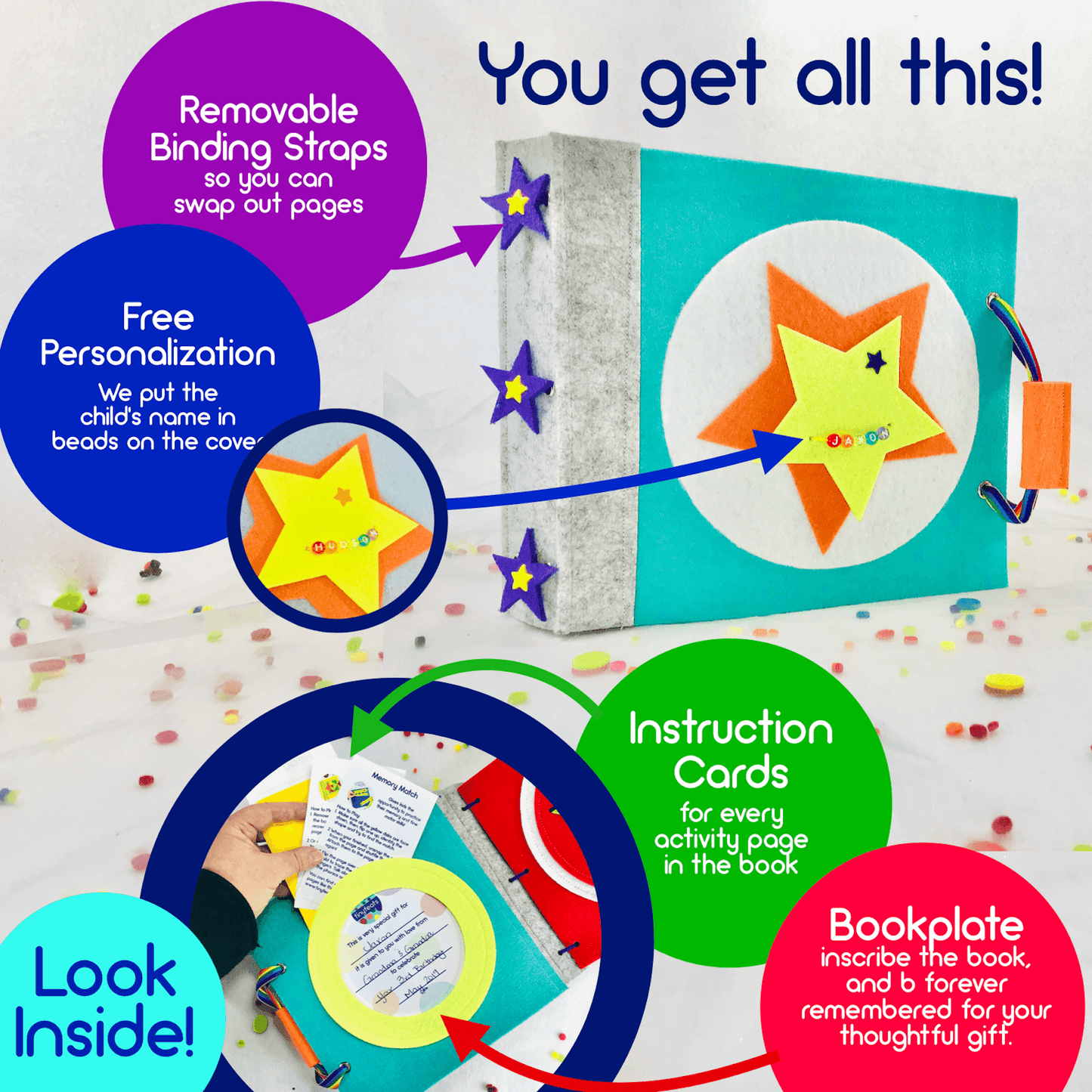 DIY Quiet Book Kit - tinyfeats