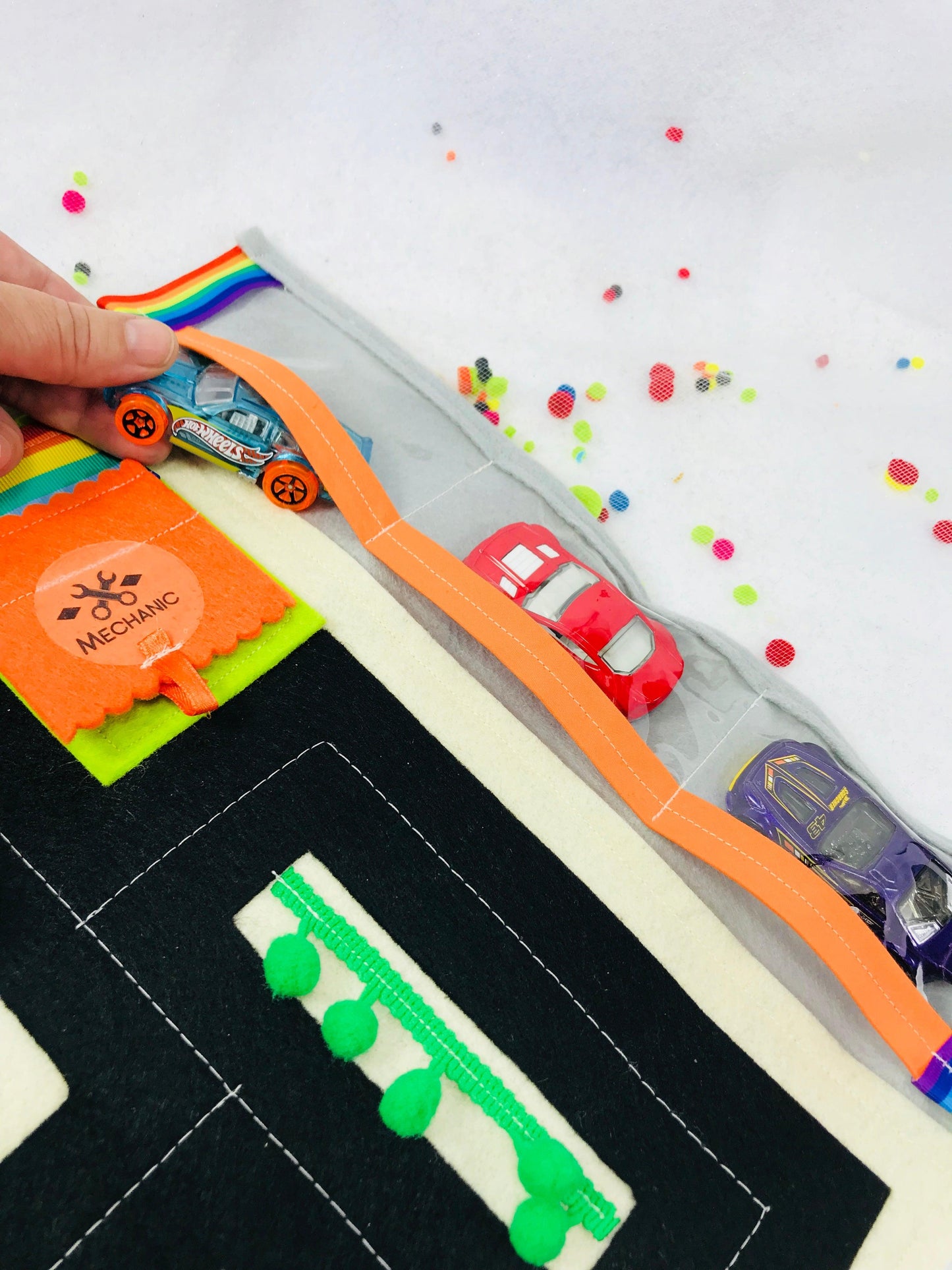 Toy Car Playscape - tinyfeats