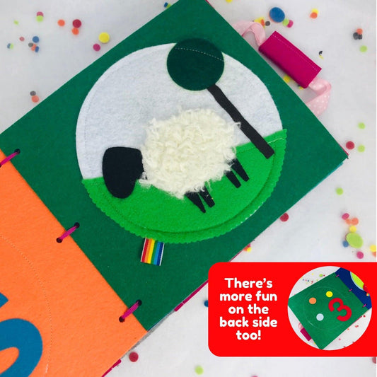 Baby Quiet Book Add on Pages Bonus Bundle - tinyfeats