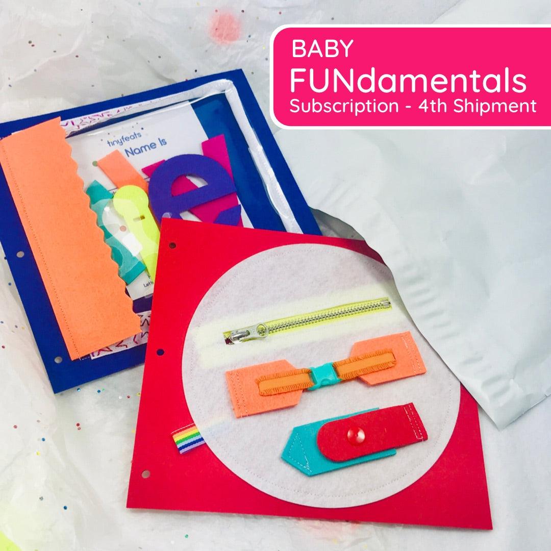 Baby Quiet Book Subscription - tinyfeats