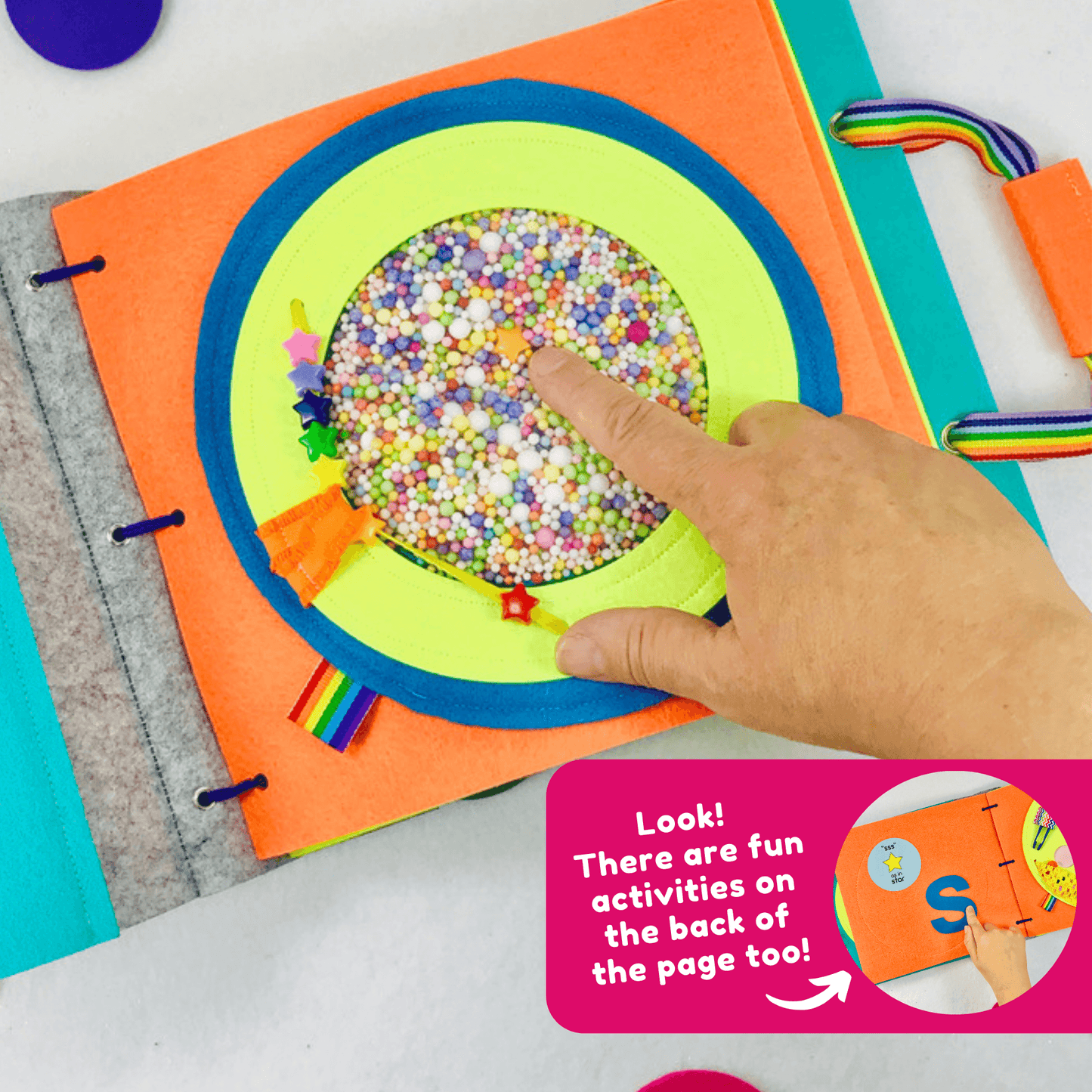 iSpy Seek and Find Game Quiet Book Page - tinyfeats
