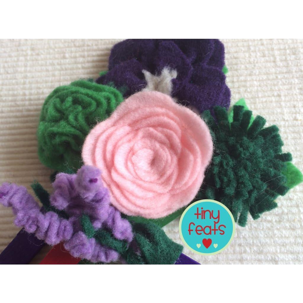 Free Felt Flower Pattern Pattern