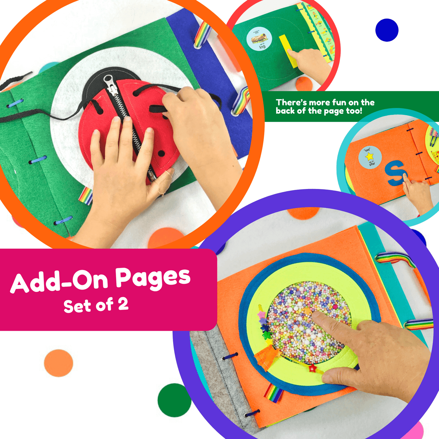 iSpy Seek and Find Game Quiet Book Page - tinyfeats
