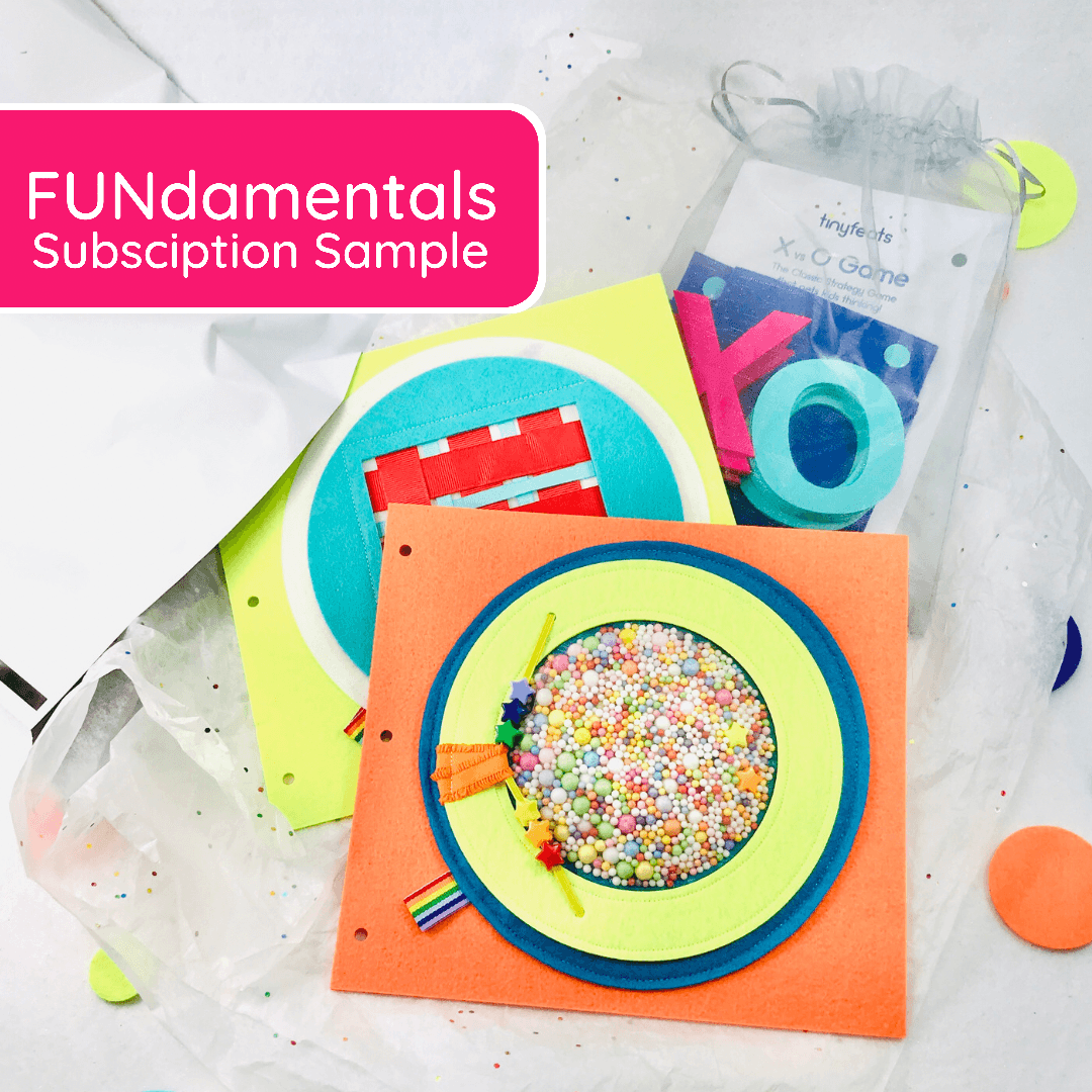 FUNdamentals - Quiet Book Pages Subscription Service - tinyfeats