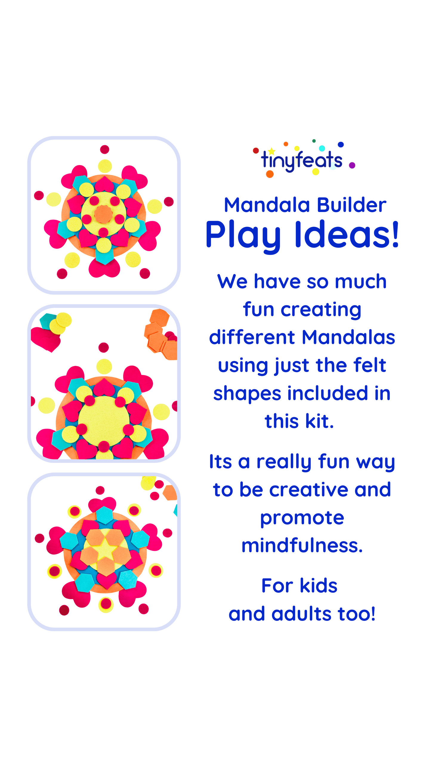 Mandala Loose Parts Play Set - tinyfeats