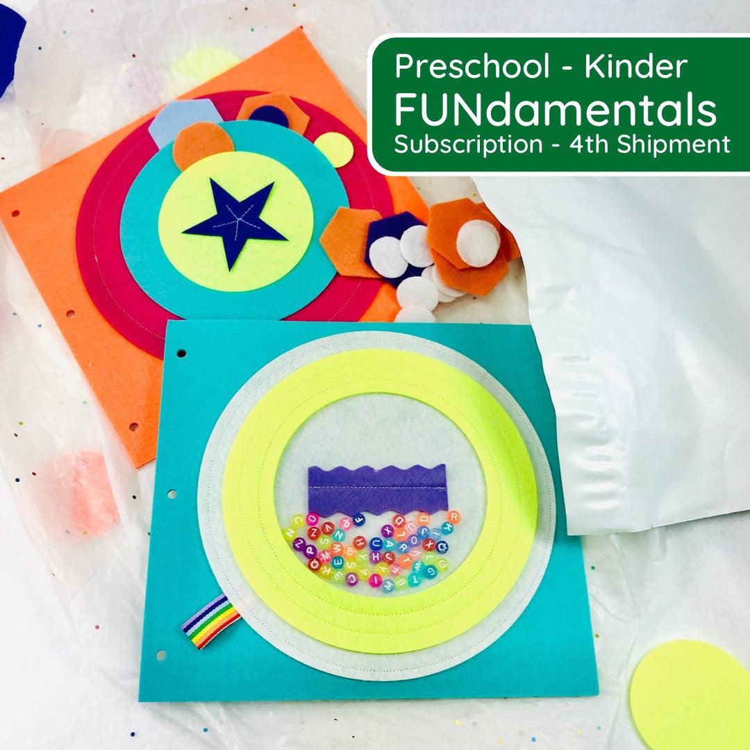 Preschool Quiet Book Subscription - tinyfeats