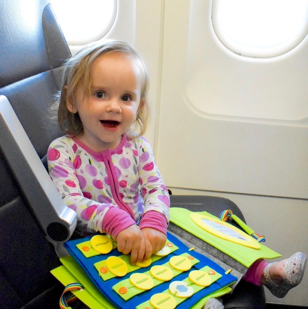 Traveling with Kids - Essentials for Entertaining Kids On the GO! - tinyfeats