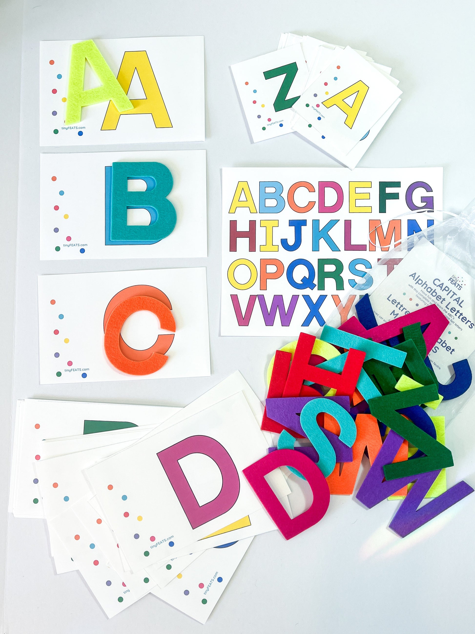 Capital Letter Flash cards free