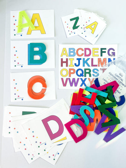 Capital Letter Flash cards free