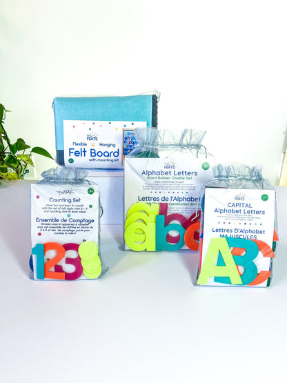 Flannel Board Letters and Numbers

