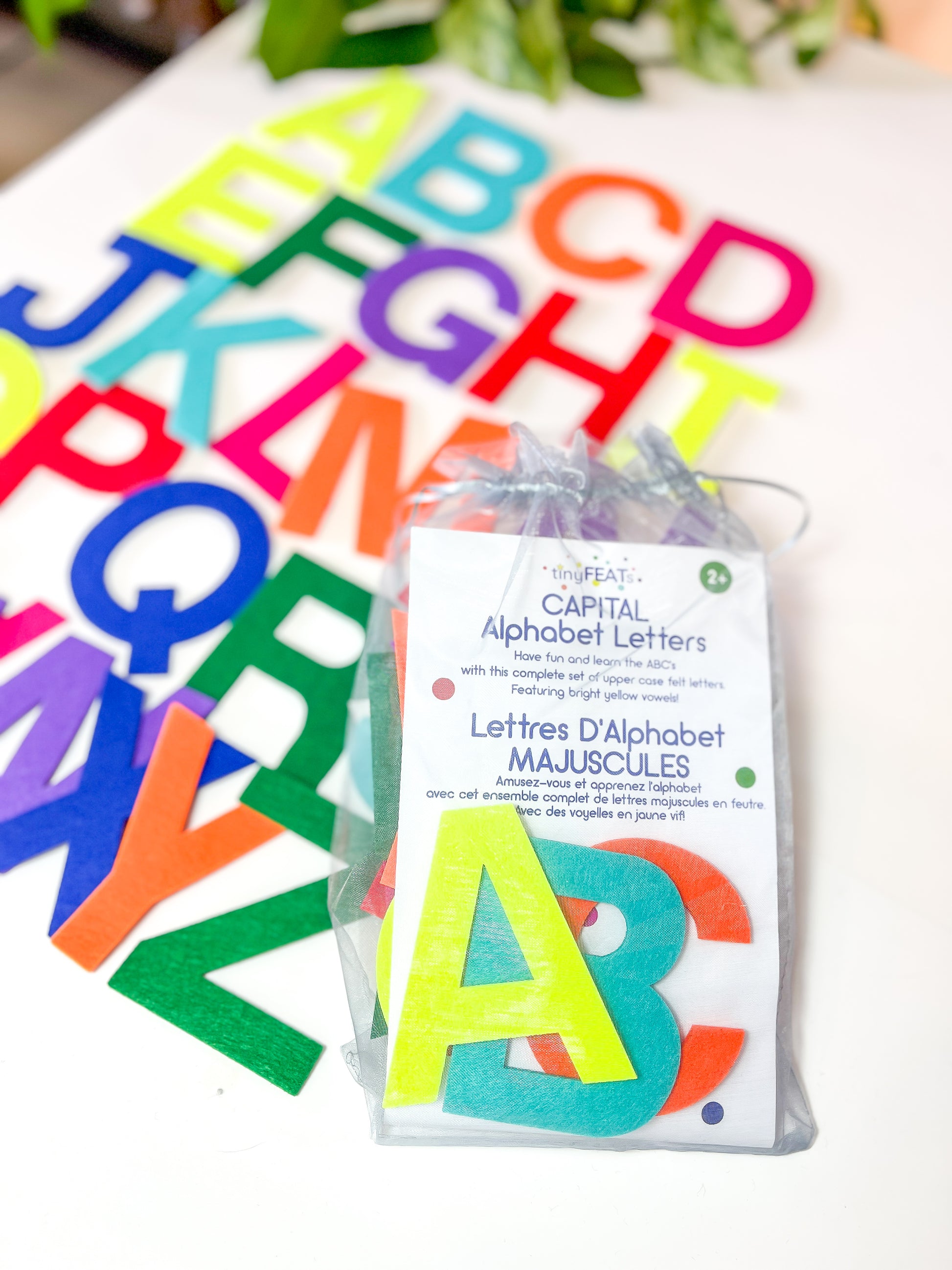 Alphabet letter sets for kids