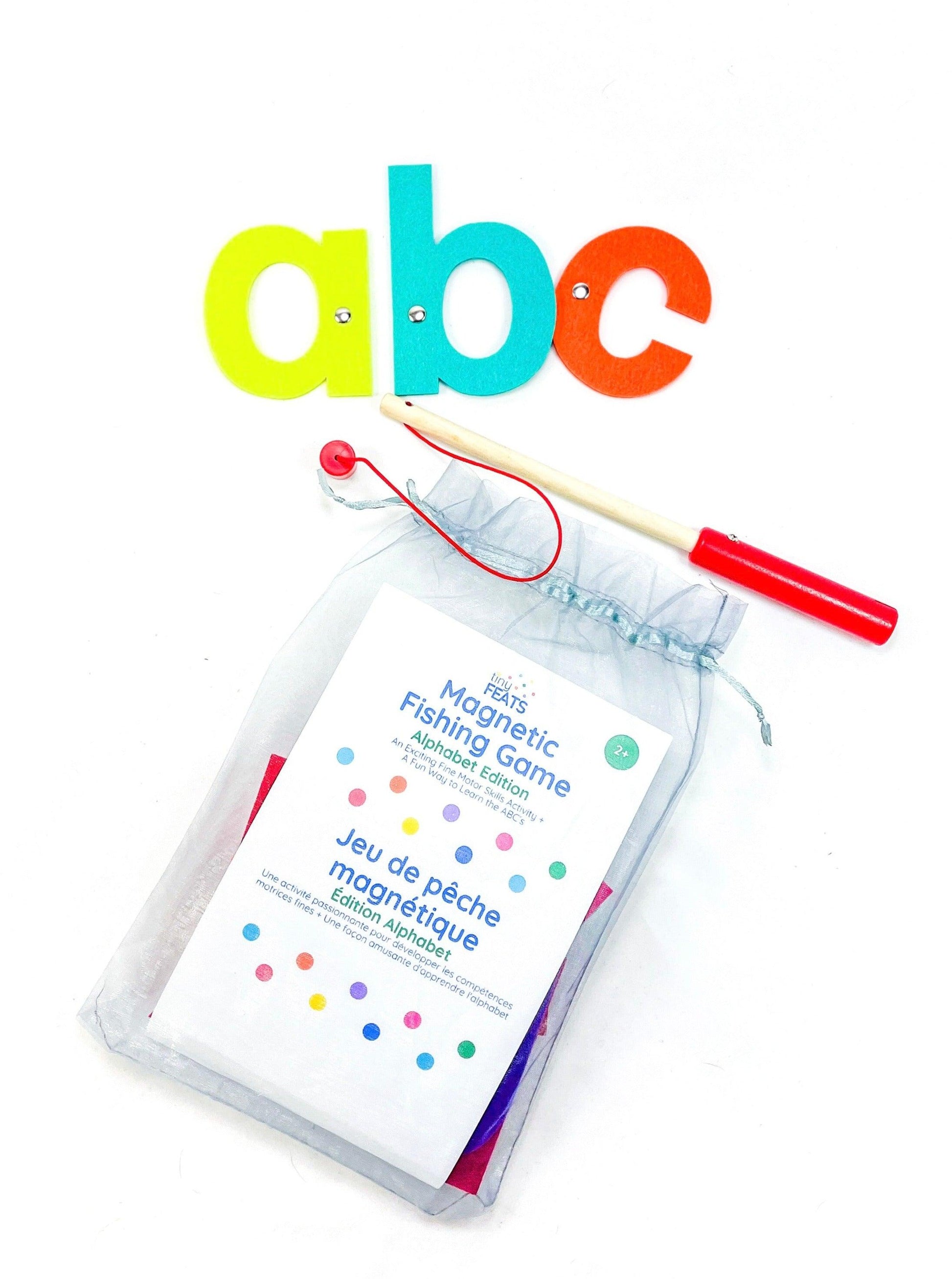 Magnetic Fishing Game - lower case Alphabet Edition – tinyfeats