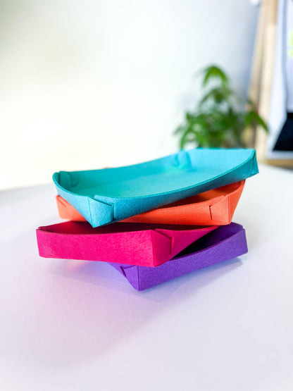 Set of Felt Baskets