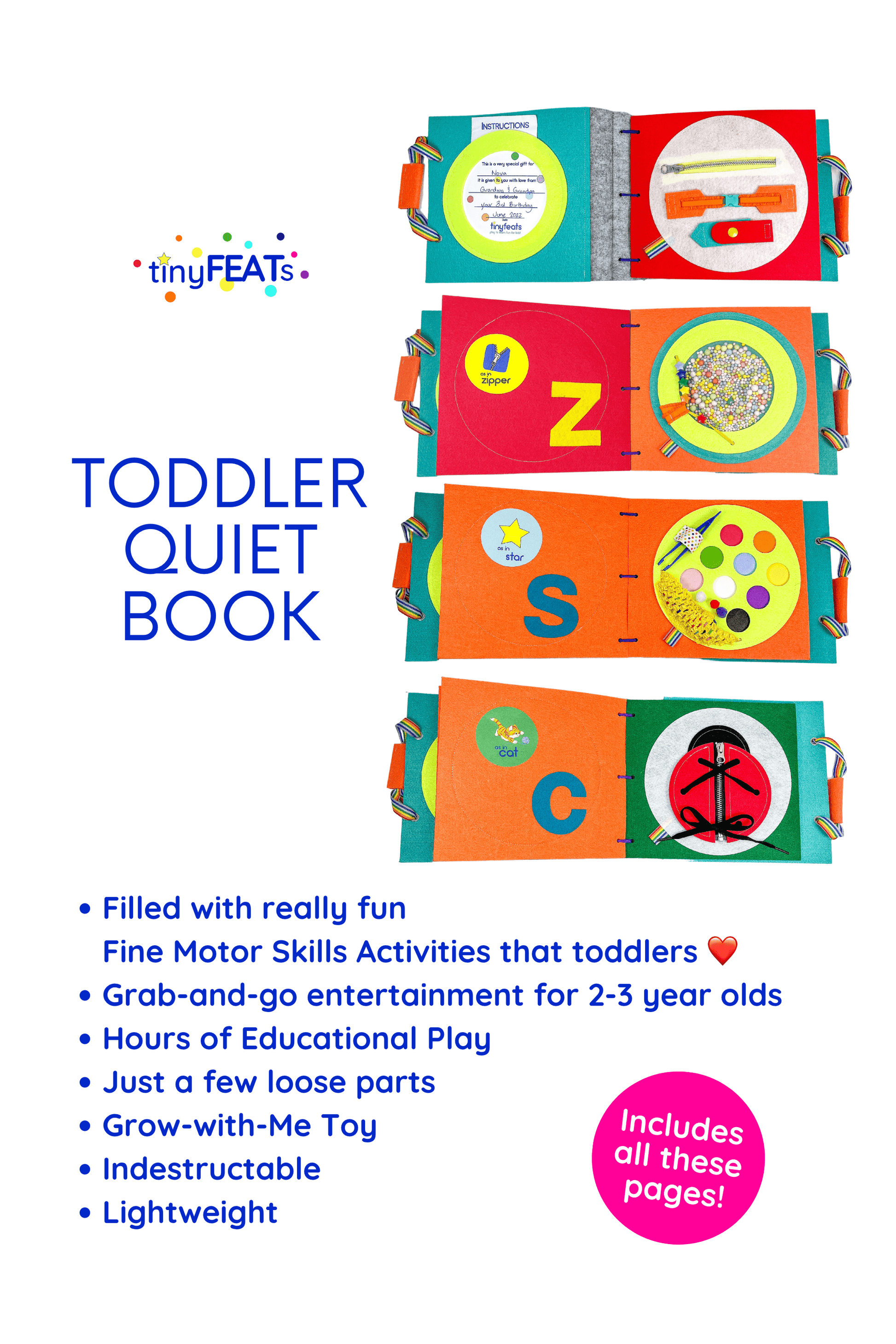 Quiet Book for Toddlers