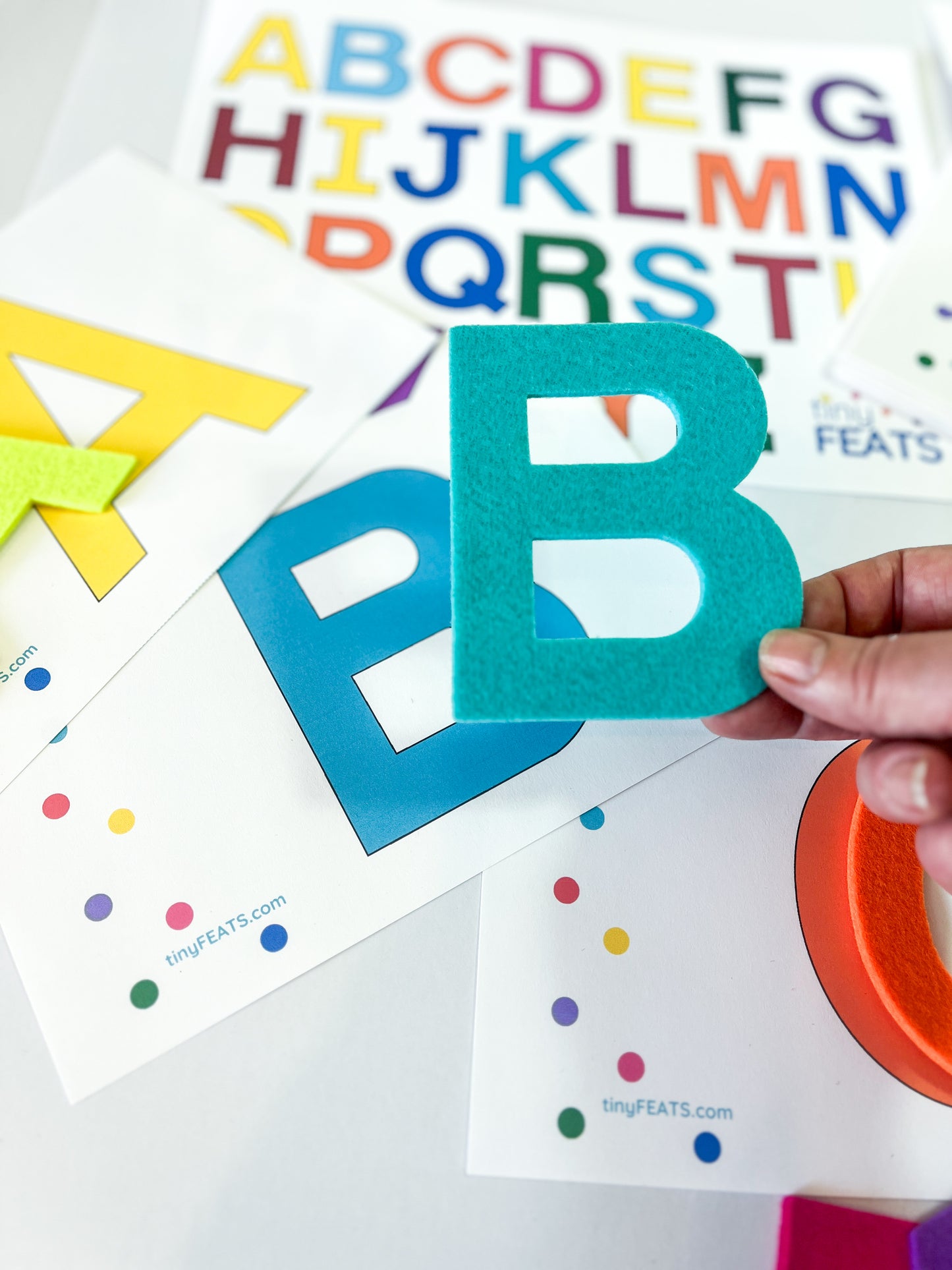 alphabets flash cards printable