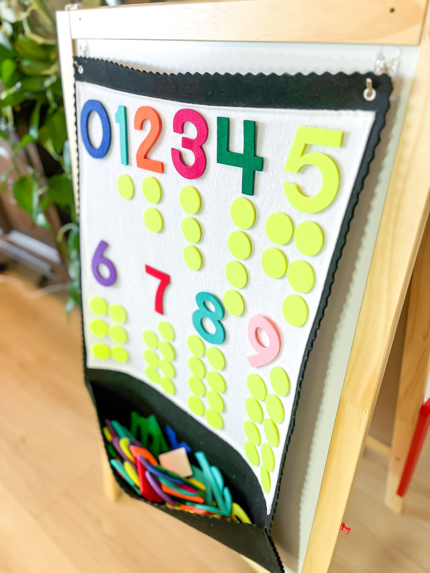 Montessori counting set for preschool