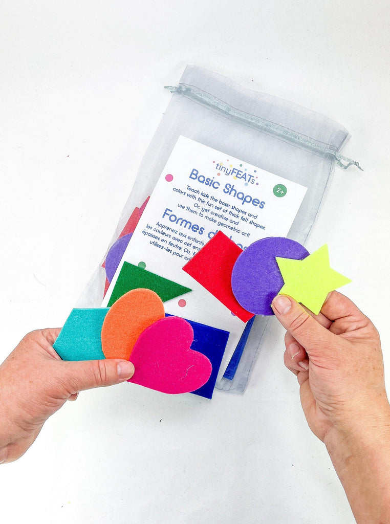 felt board shapes set