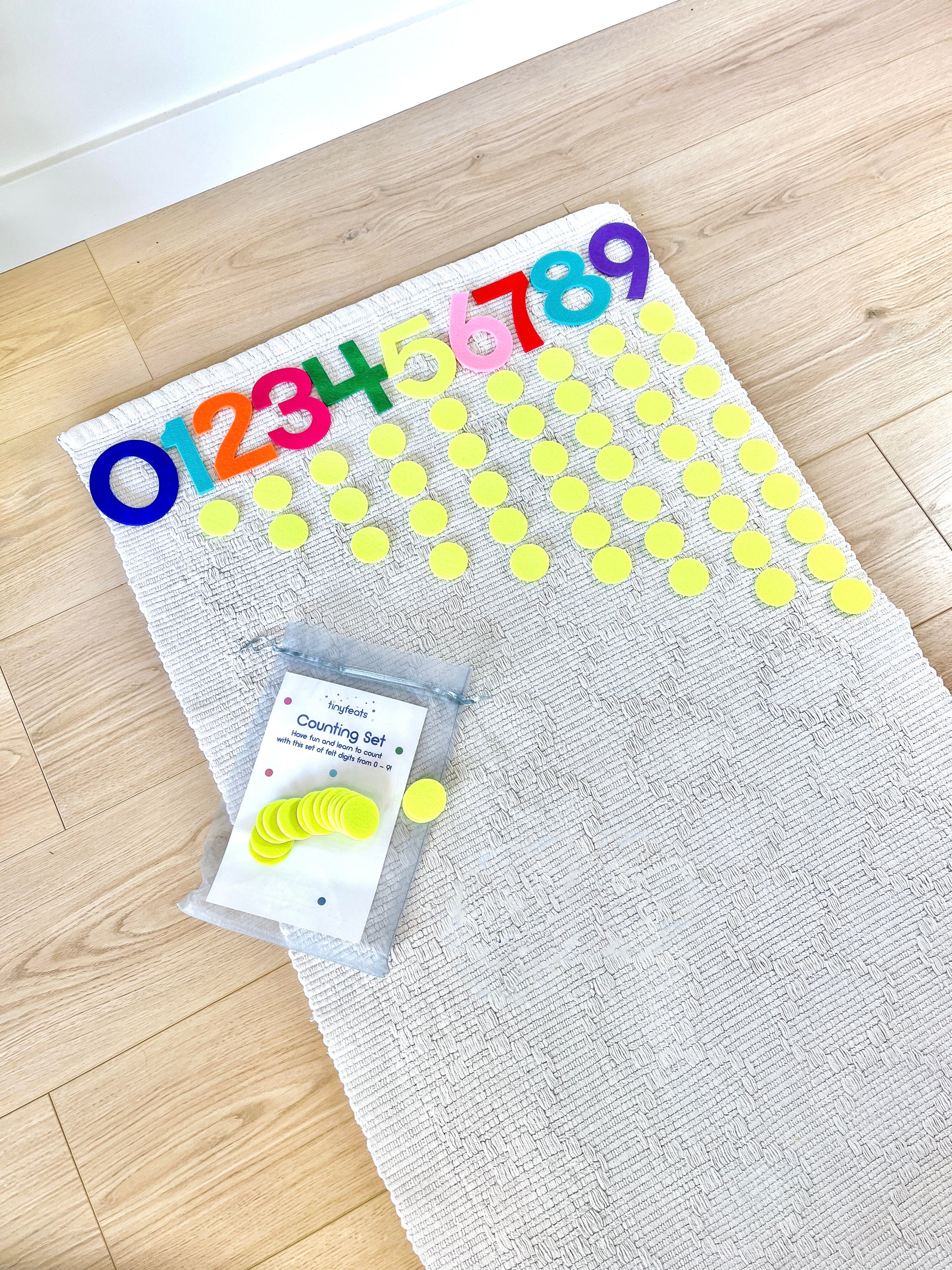 Montessori counting set
