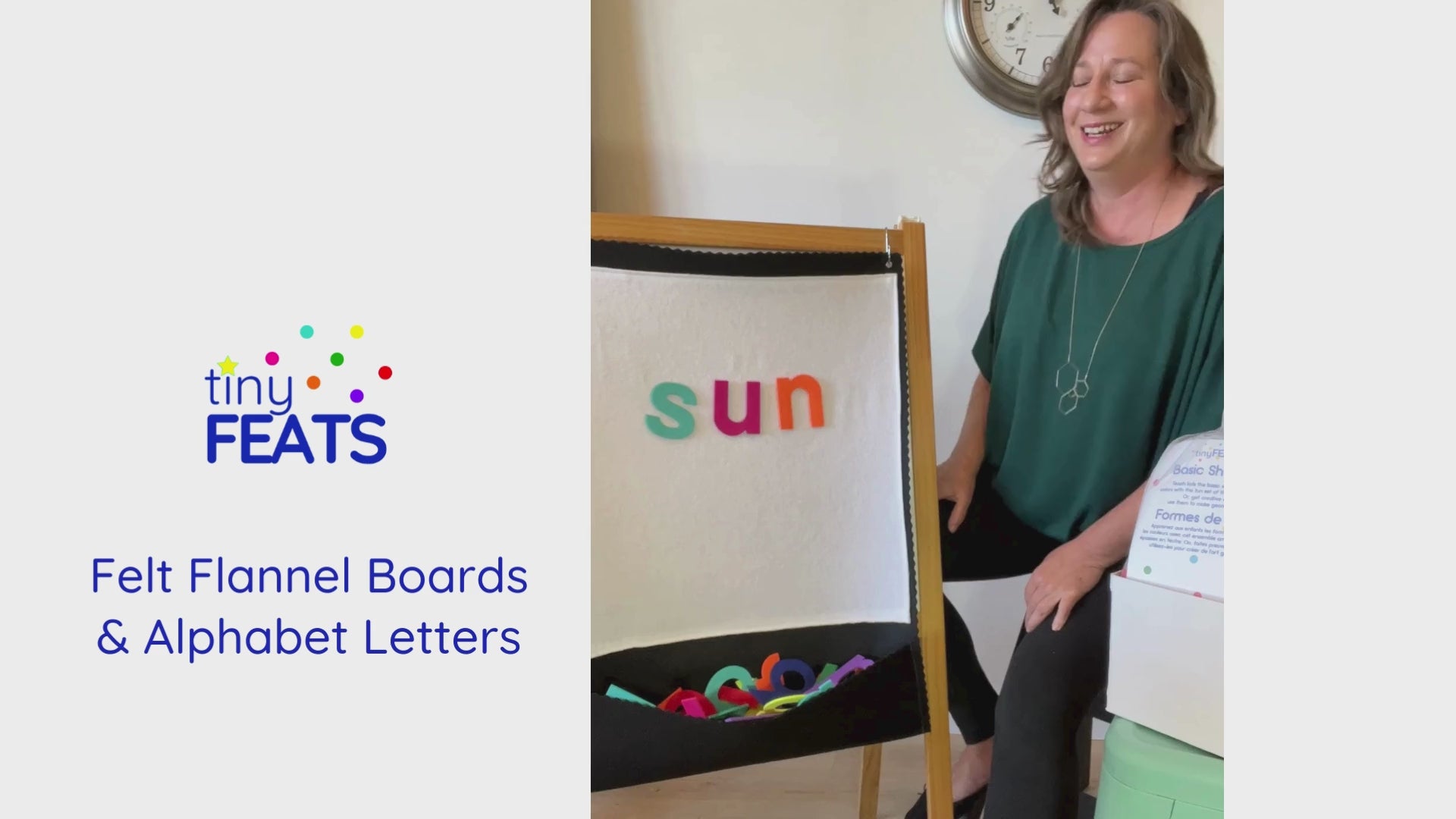Load video: Felt Boards and Alphabet Letters