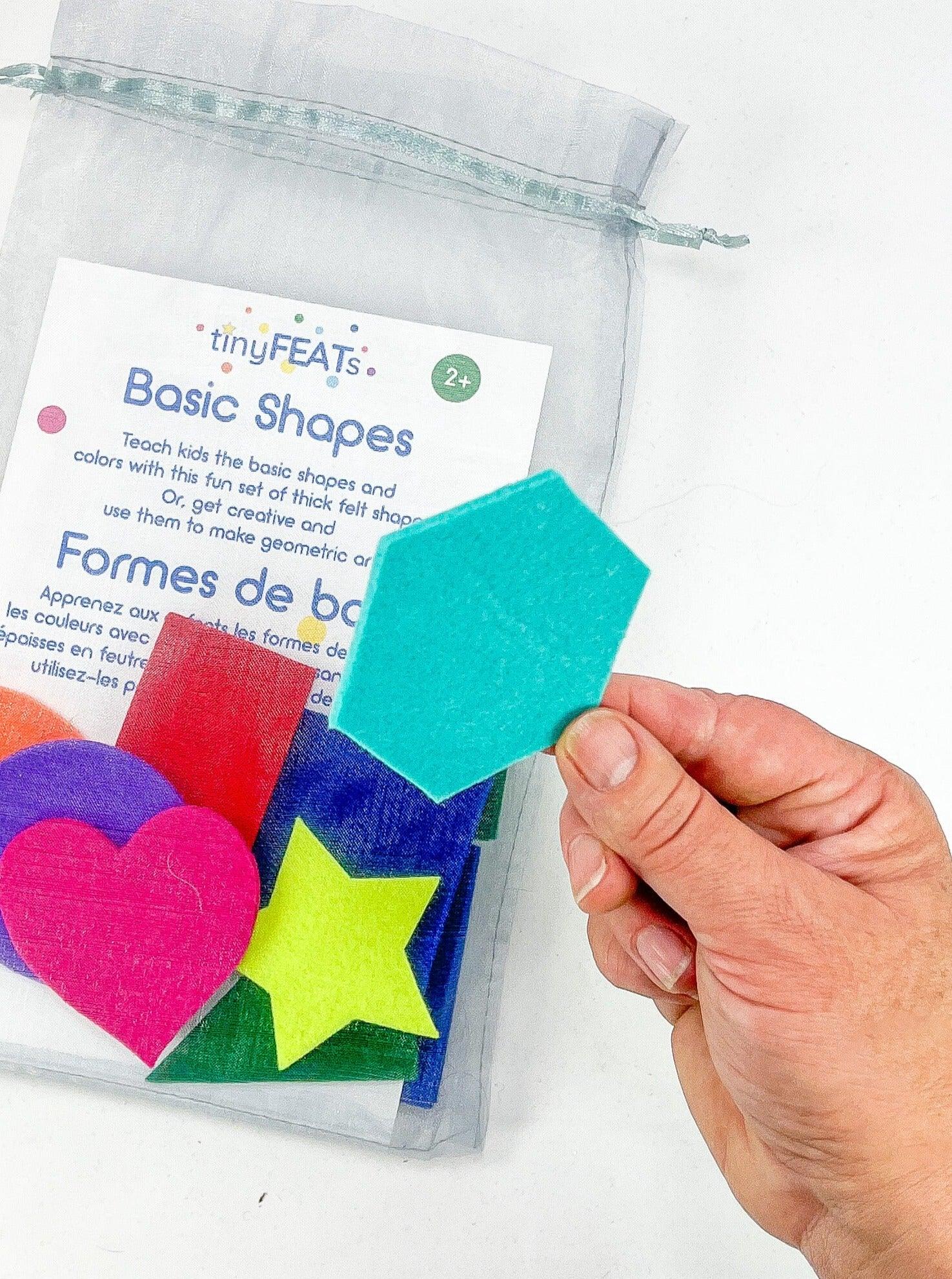 thick felt shapes for kids