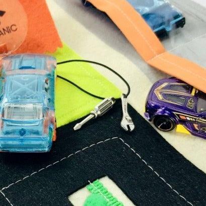 Tool Charms for the Toy Car Playscape - Set of 3 - tinyfeats