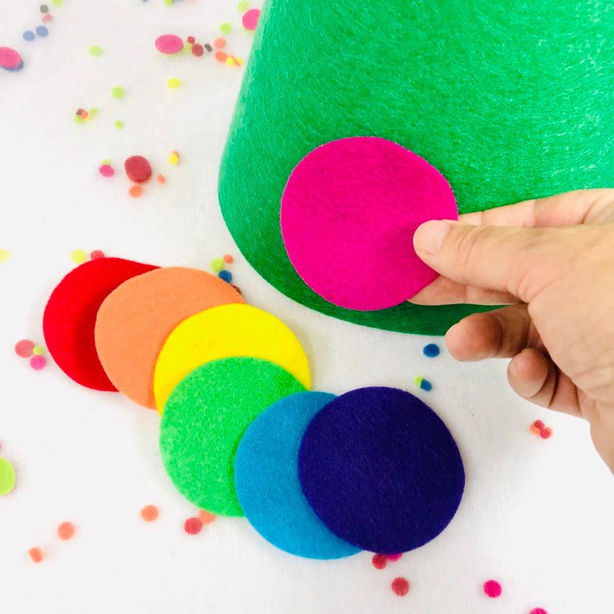 Felt Christmas Tree for Toddlers - tinyfeats