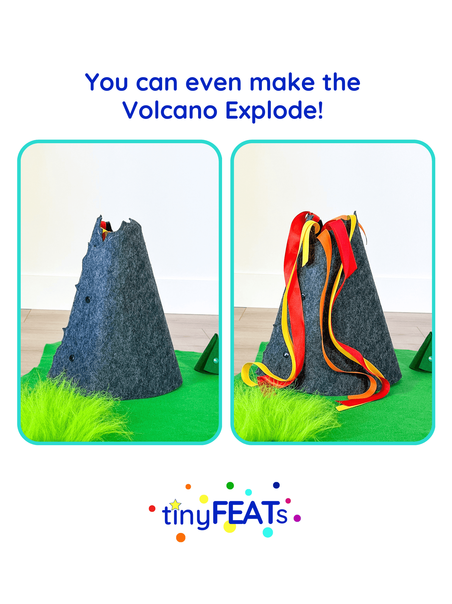 Volcano Toy - Tinyfeats